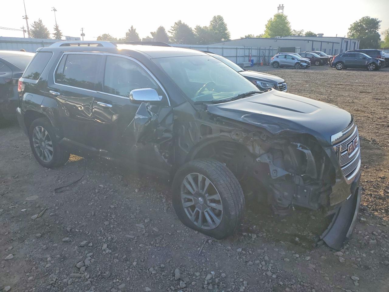 2017 Gmc Terrain Denali Gray vin: 2GKFLVE35H6115752