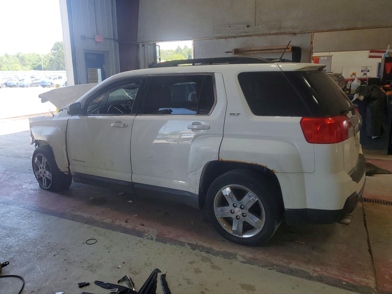 2013 Gmc Terrain Slt Белый vin: 2GKFLVE37D6246255
