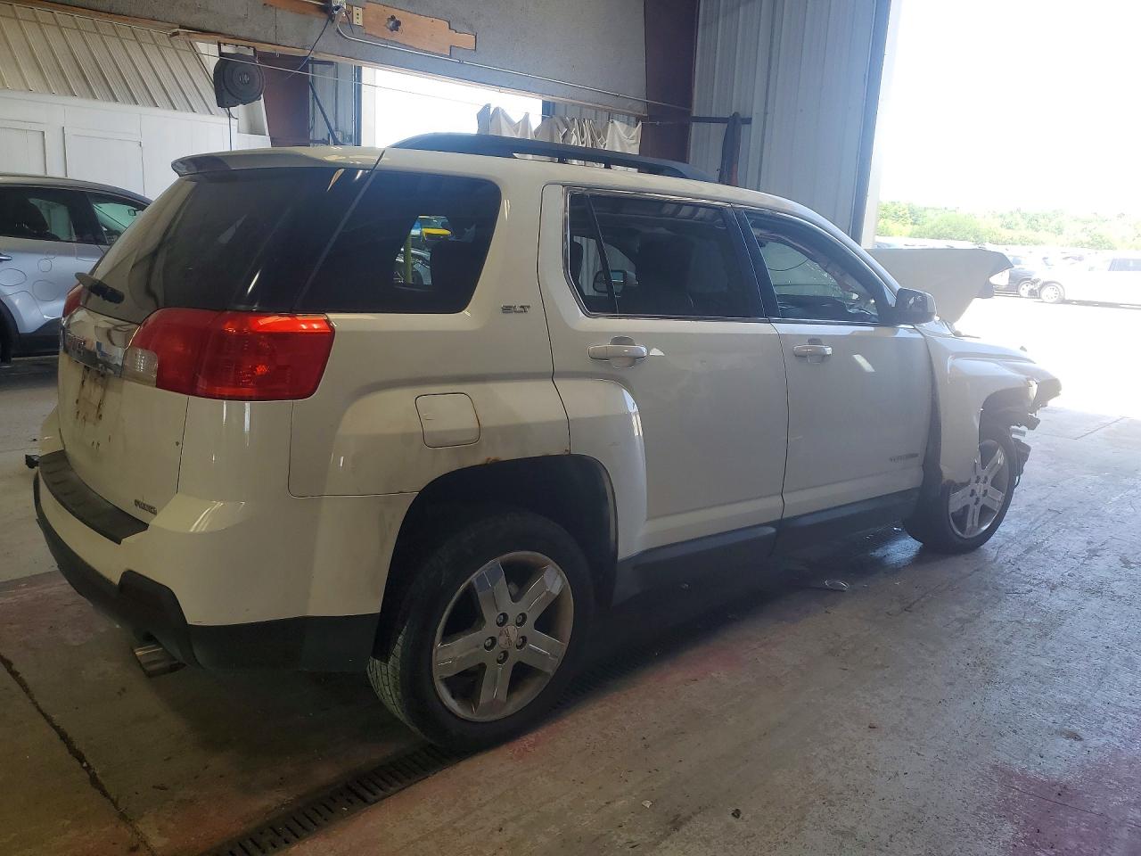 2013 Gmc Terrain Slt Белый vin: 2GKFLVE37D6246255