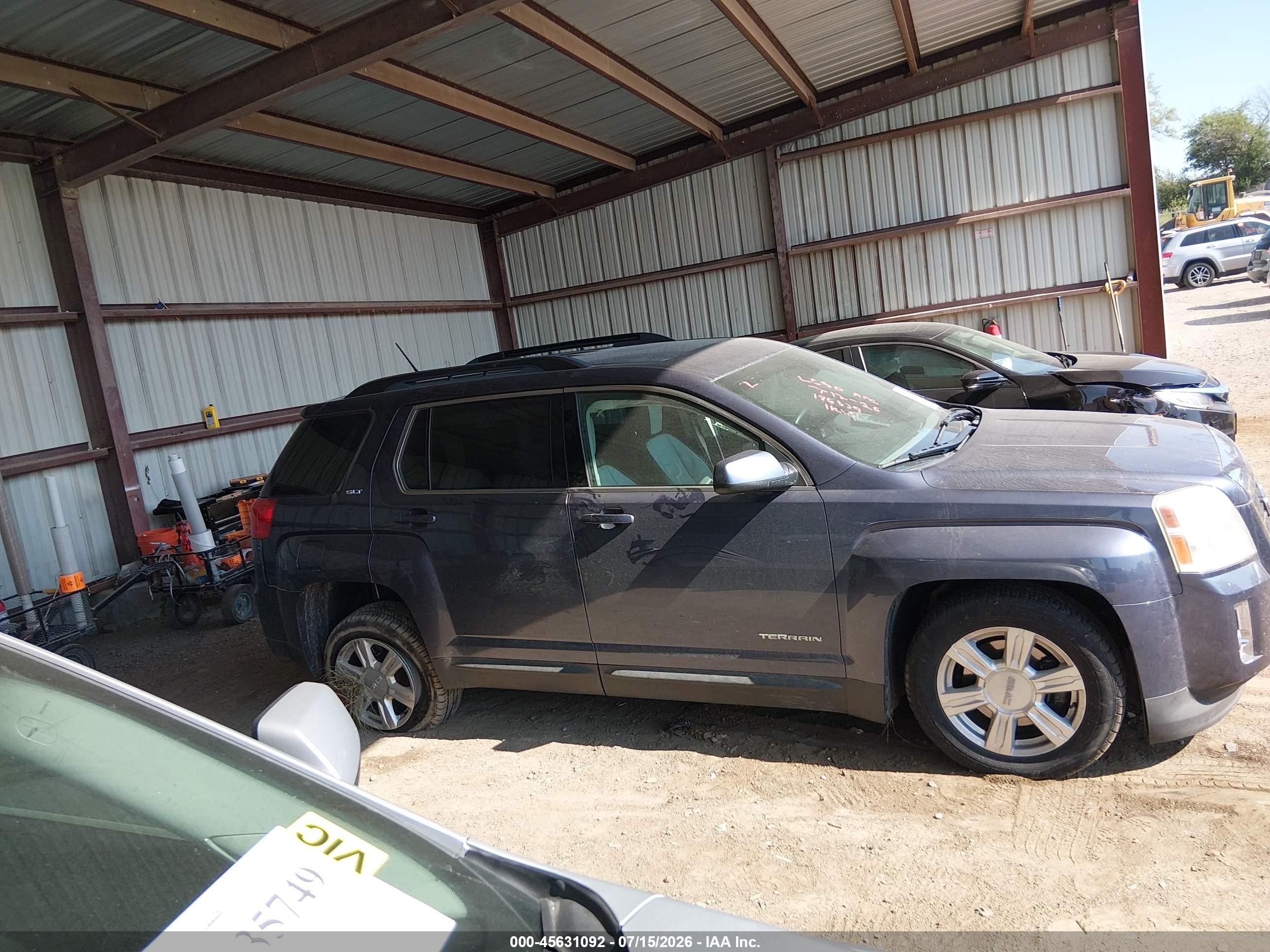 2013 Gmc Terrain Slt-1 Dark Blue vin: 2GKFLVE38D6361527