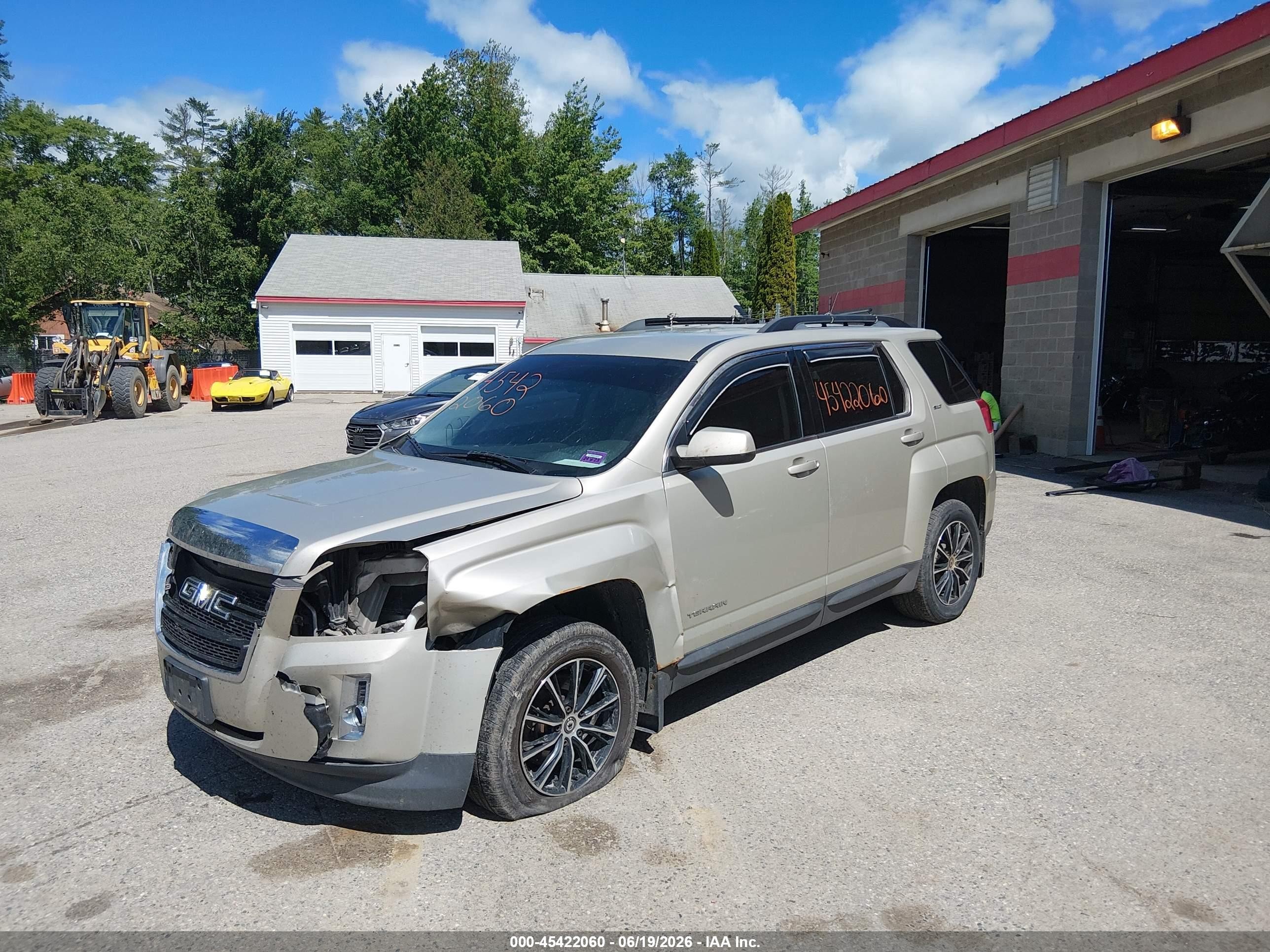 2013 Gmc Terrain Slt-1 Gold vin: 2GKFLVE3XD6294431