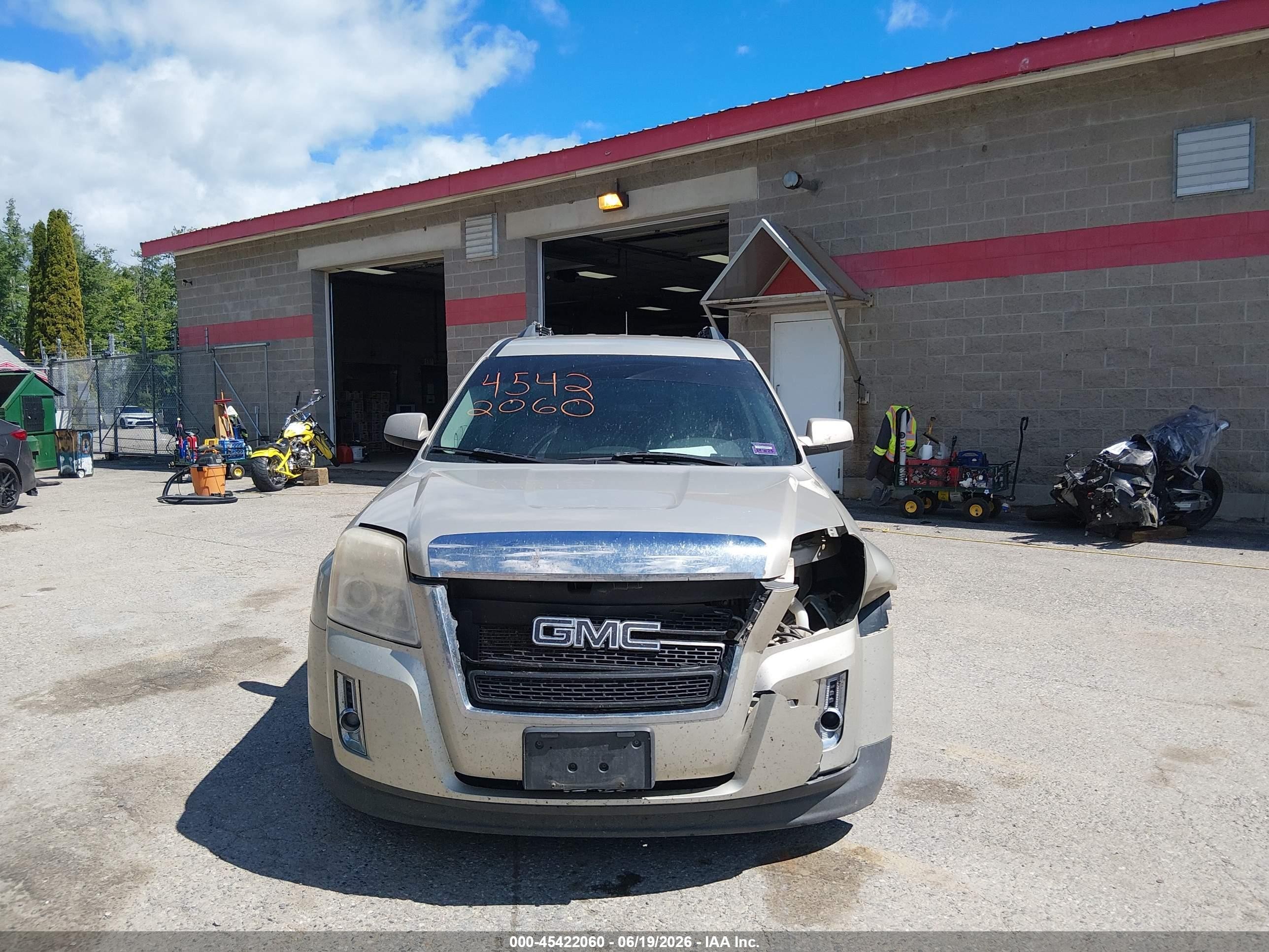 2013 Gmc Terrain Slt-1 Gold vin: 2GKFLVE3XD6294431