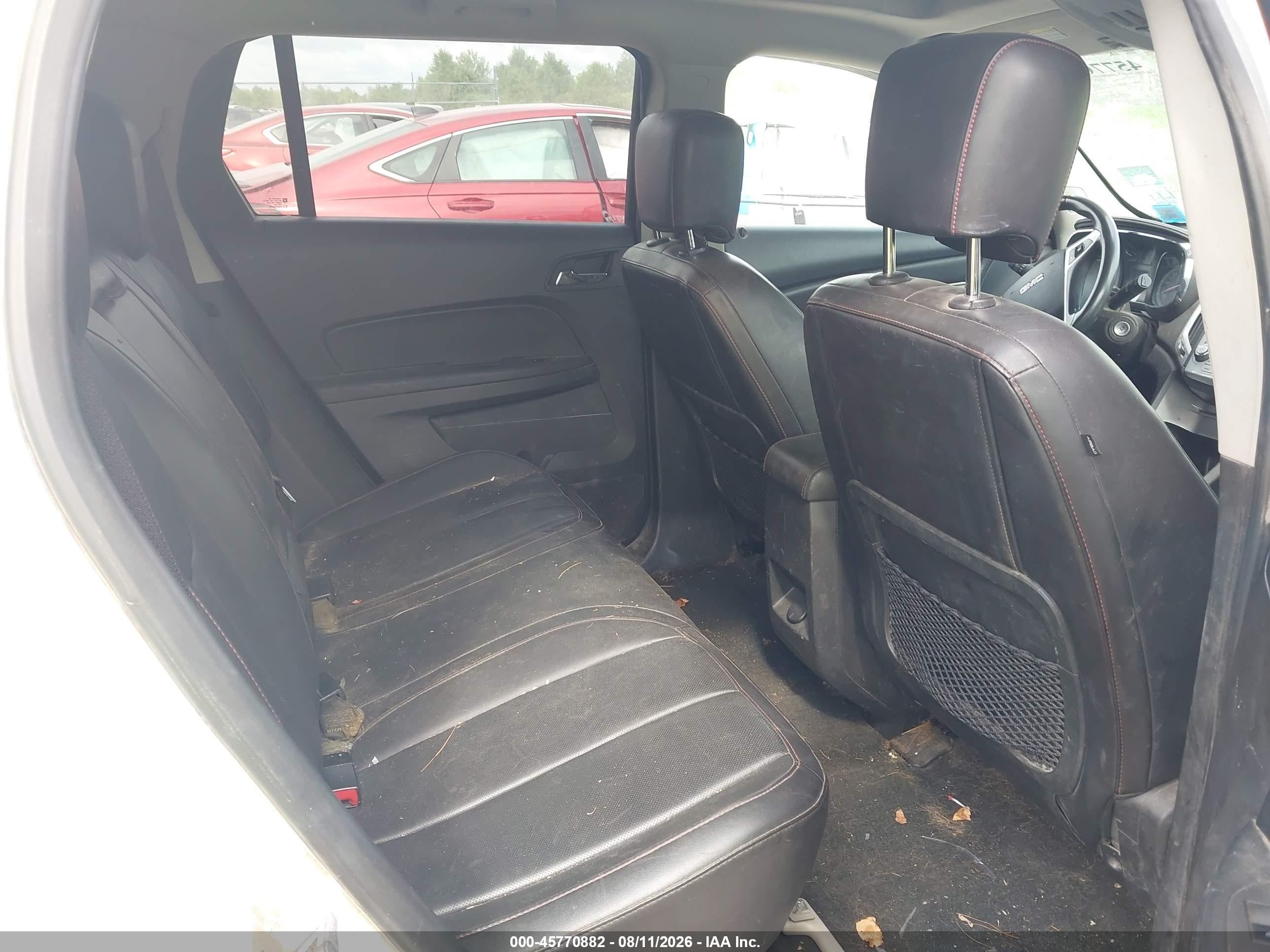 2012 Gmc Terrain Slt-1 White vin: 2GKFLVE50C6206793
