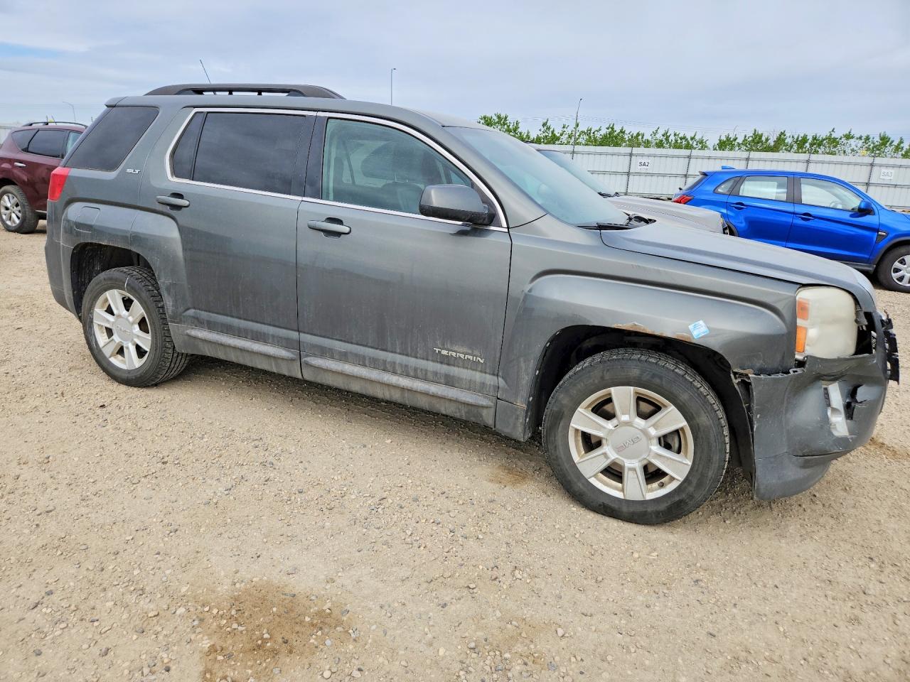 2012 Gmc Terrain Slt Gray vin: 2GKFLVE50C6266346