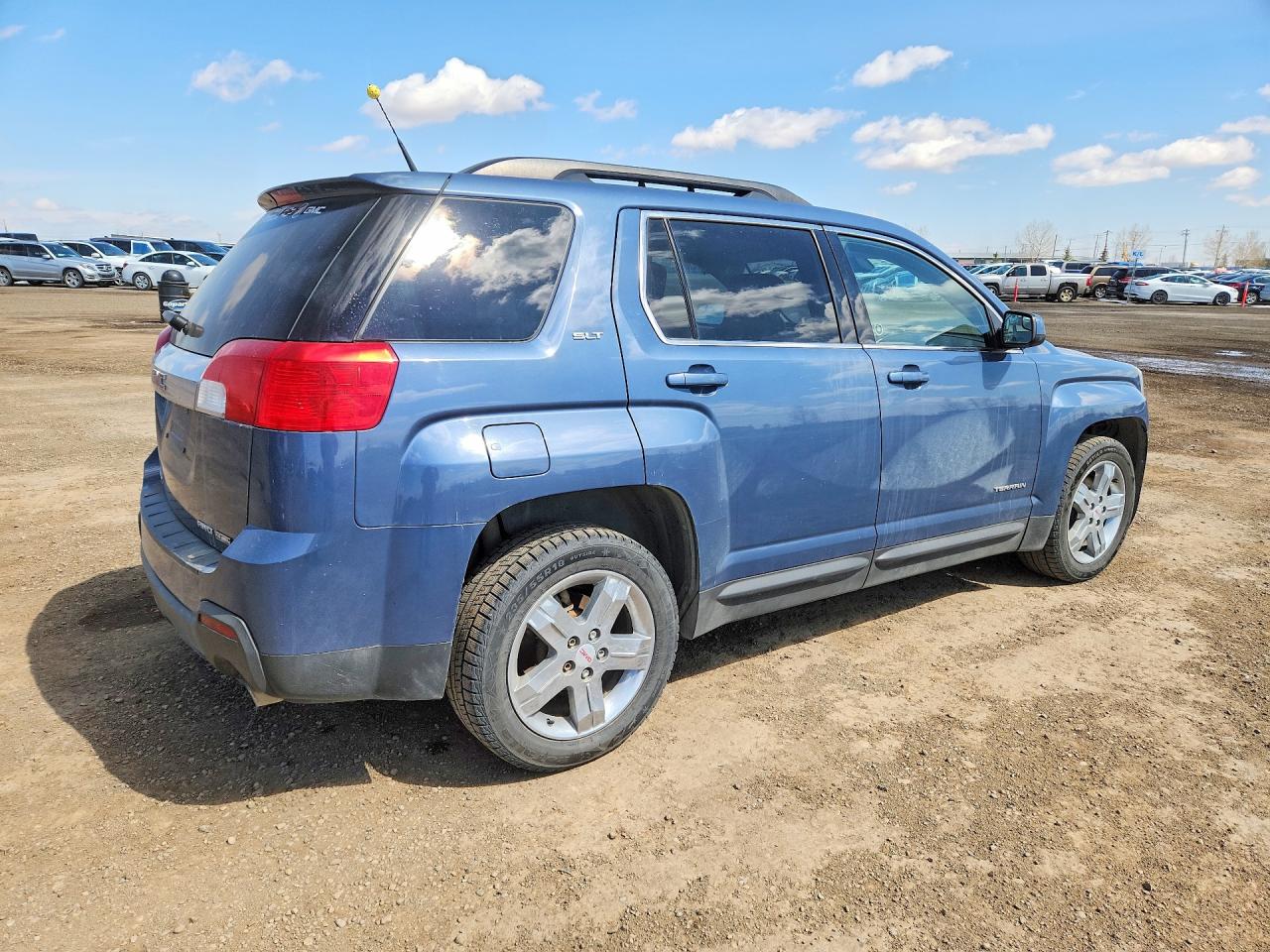 2012 Gmc Terrain Slt Синий vin: 2GKFLVE51C6278263