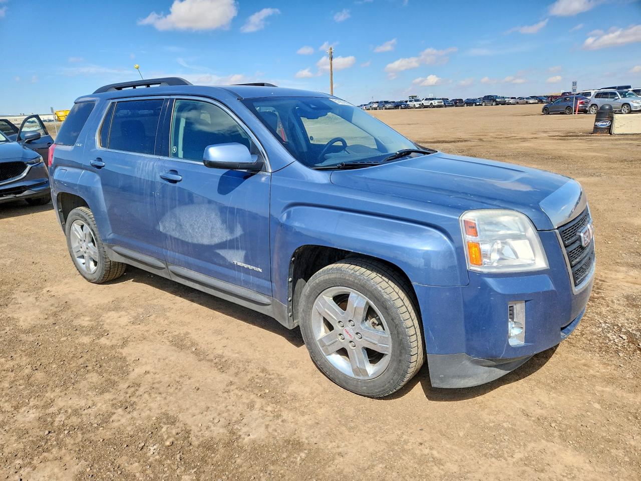 2012 Gmc Terrain Slt Синий vin: 2GKFLVE51C6278263
