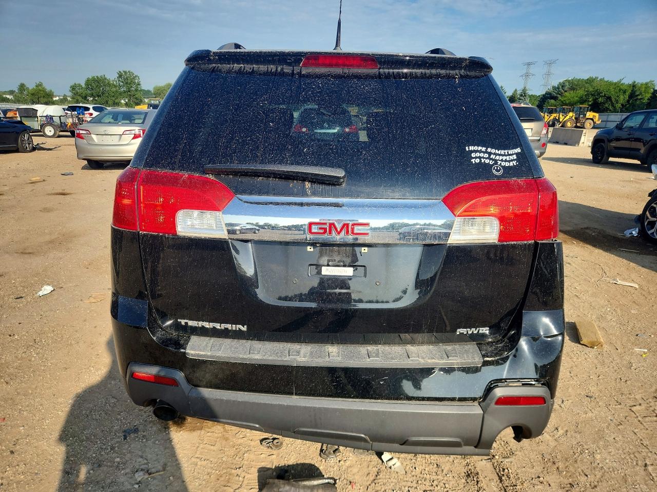 2012 Gmc Terrain Slt Black vin: 2GKFLVE52C6303333