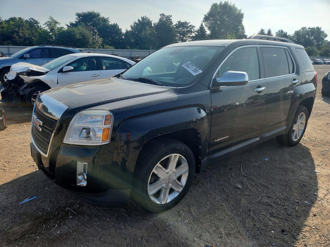 2012 Gmc Terrain Slt Black vin: 2GKFLVE52C6303333