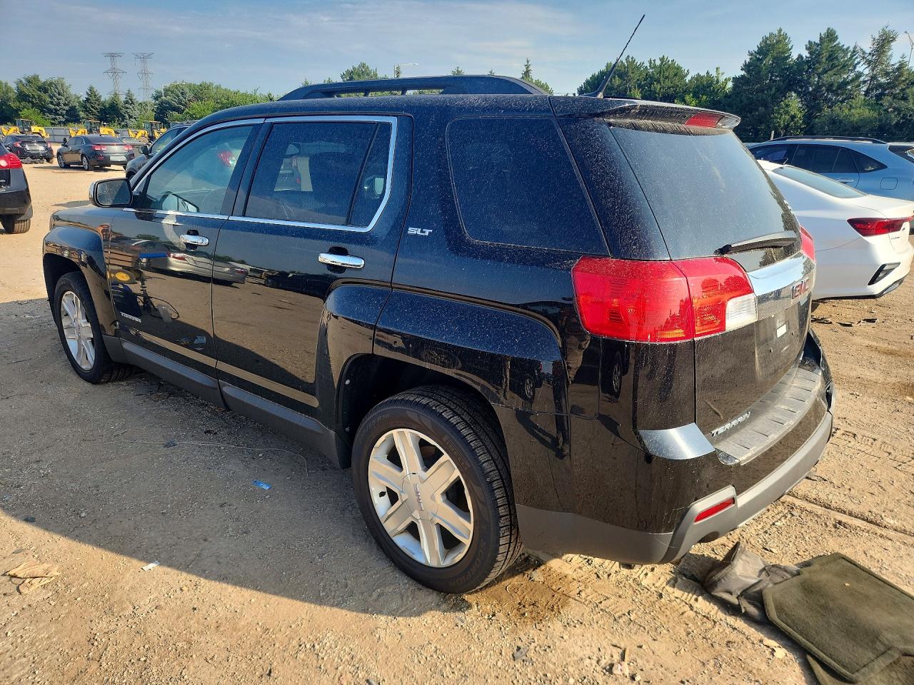 2012 Gmc Terrain Slt Black vin: 2GKFLVE52C6303333