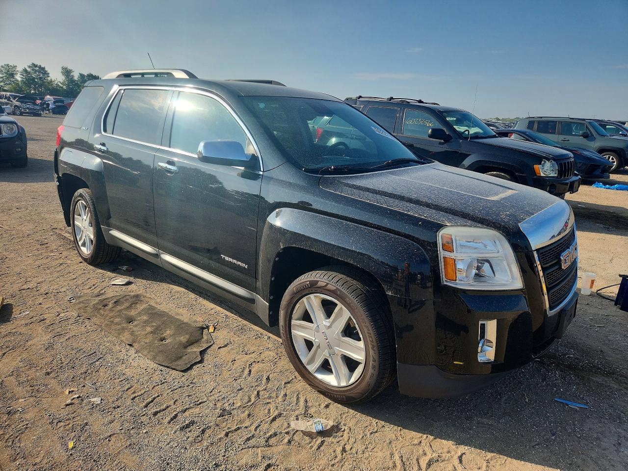 2012 Gmc Terrain Slt Black vin: 2GKFLVE52C6303333