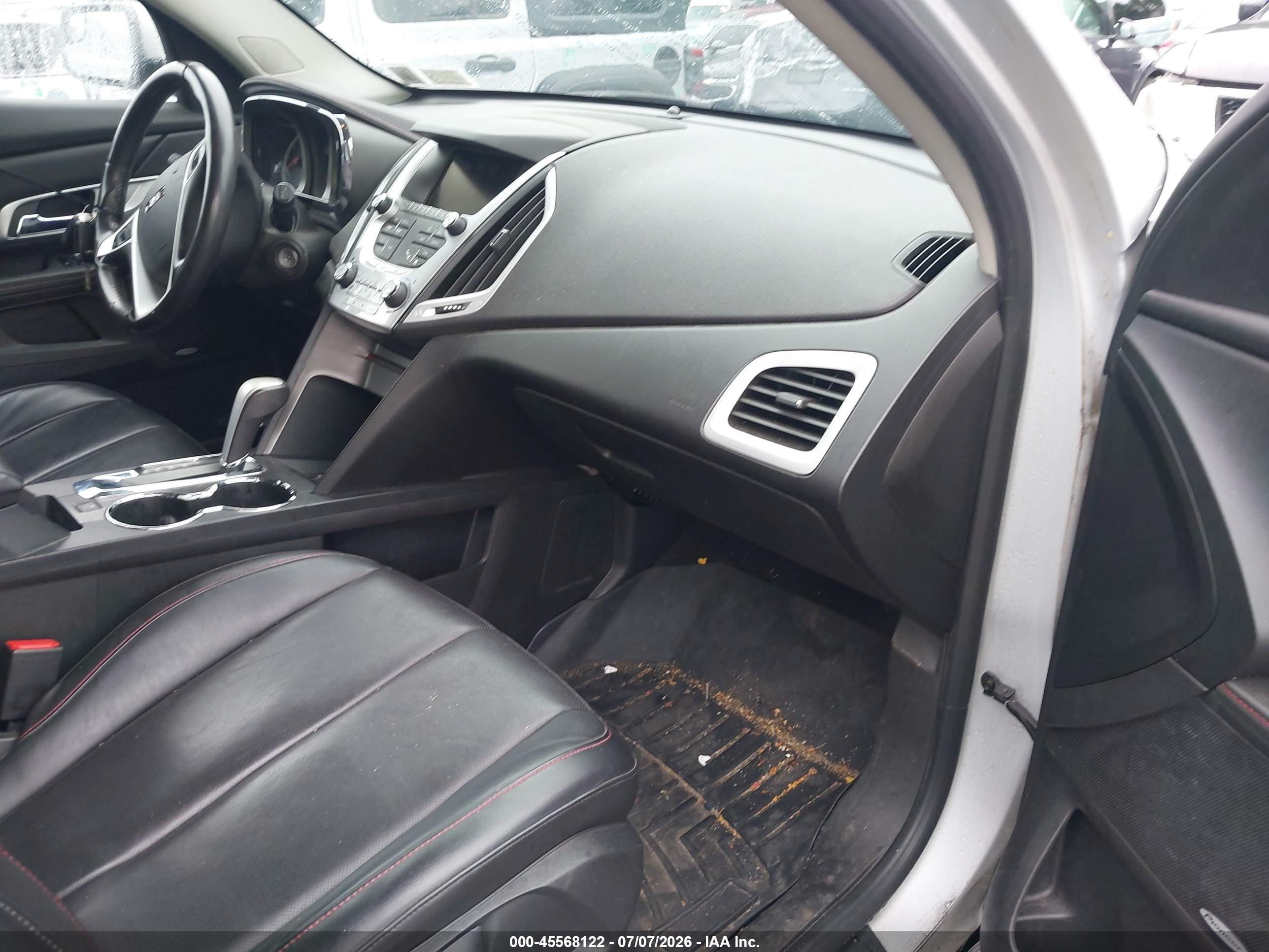 2012 Gmc Terrain Slt-1 Silver vin: 2GKFLVE56C6150570