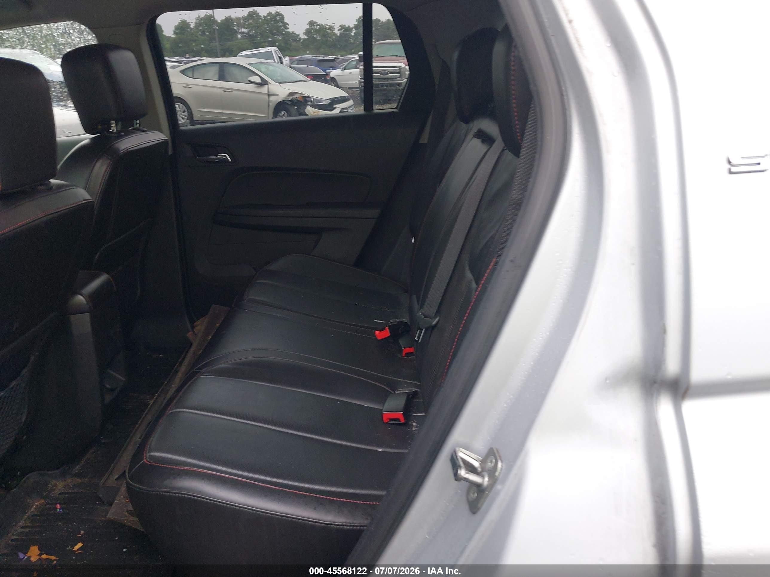2012 Gmc Terrain Slt-1 Silver vin: 2GKFLVE56C6150570