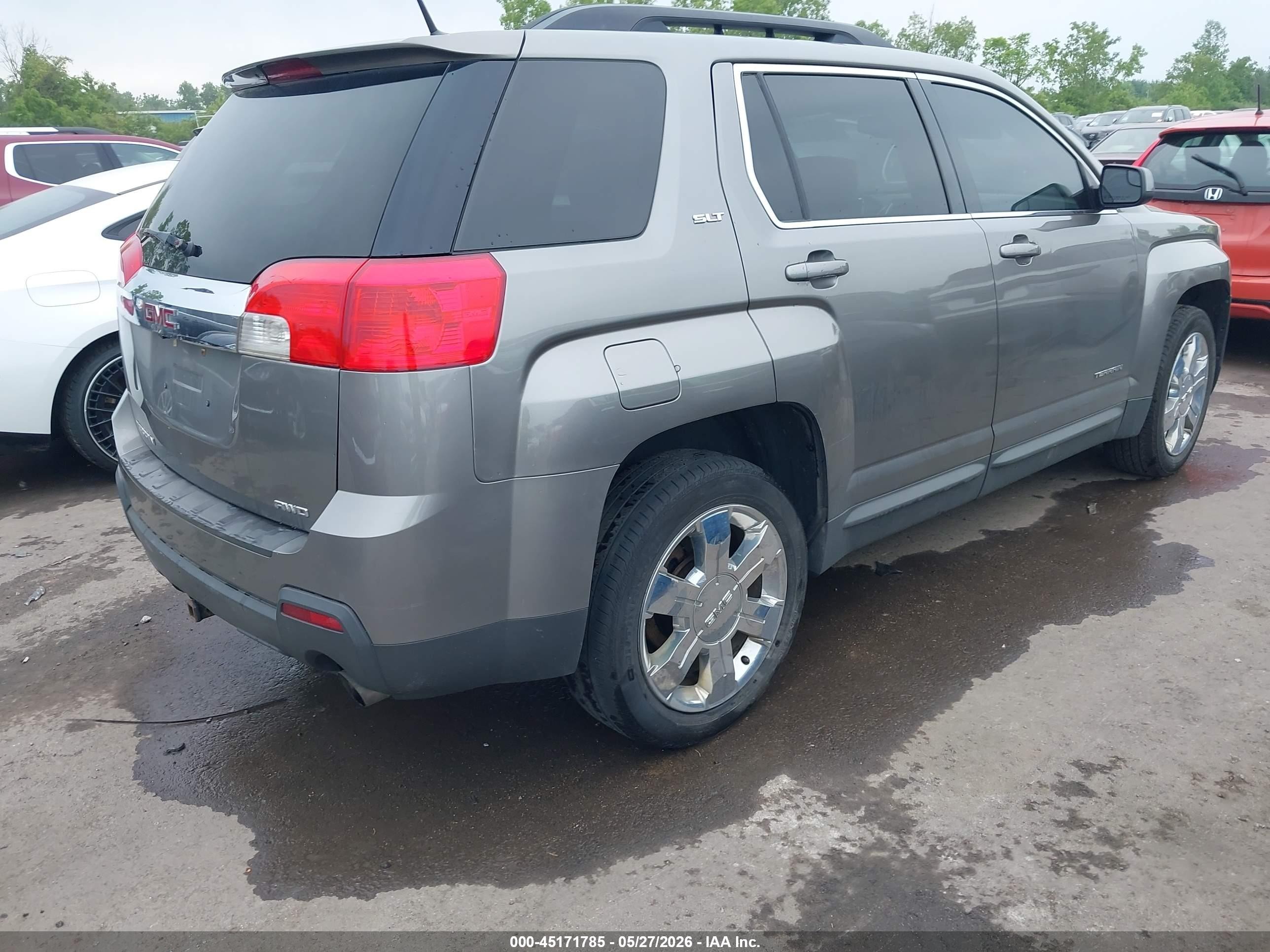 2012 Gmc Terrain Slt-1 Серебряный vin: 2GKFLVE56C6346184