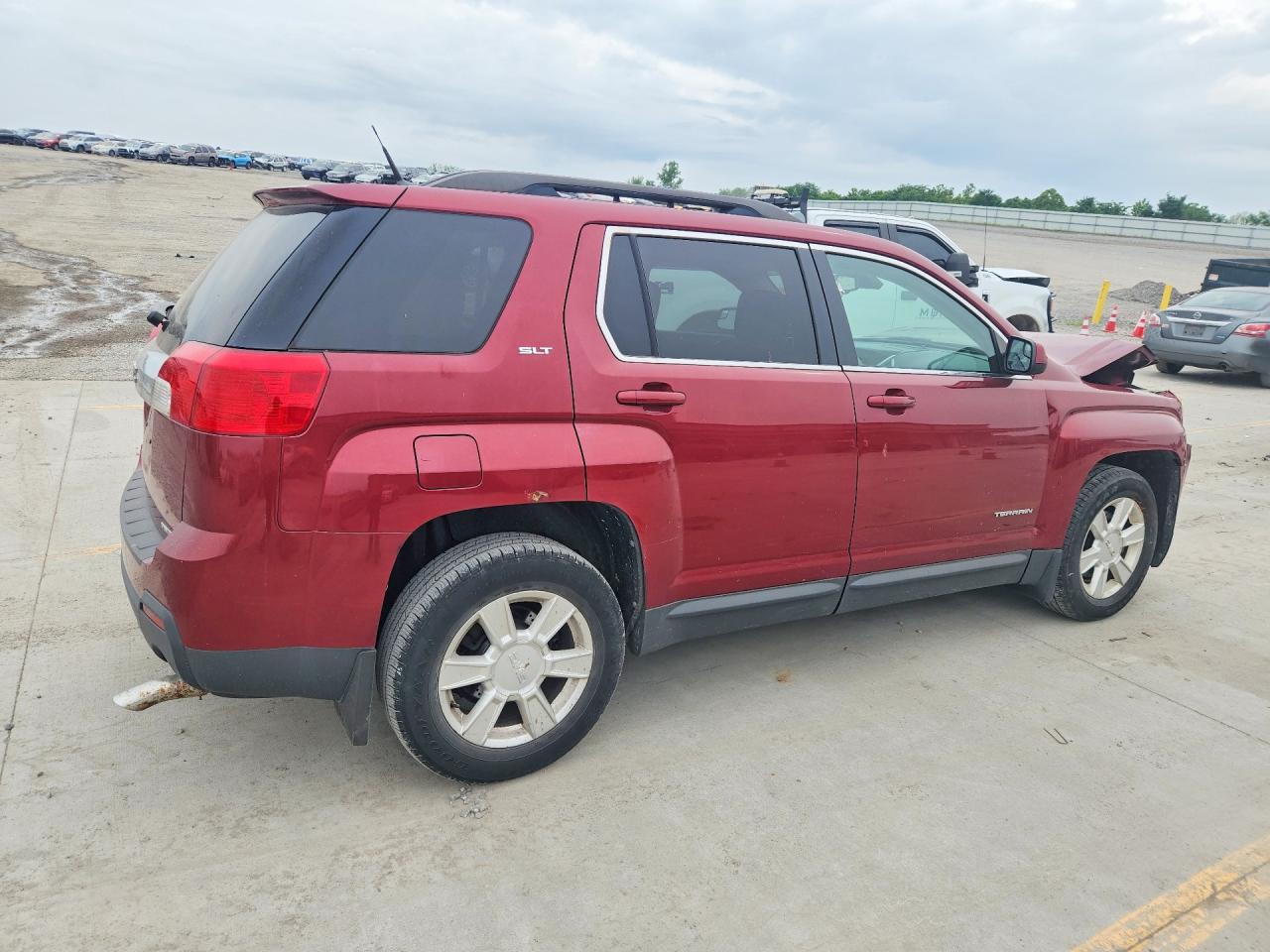 2012 Gmc Terrain Slt Maroon vin: 2GKFLVE57C6279997