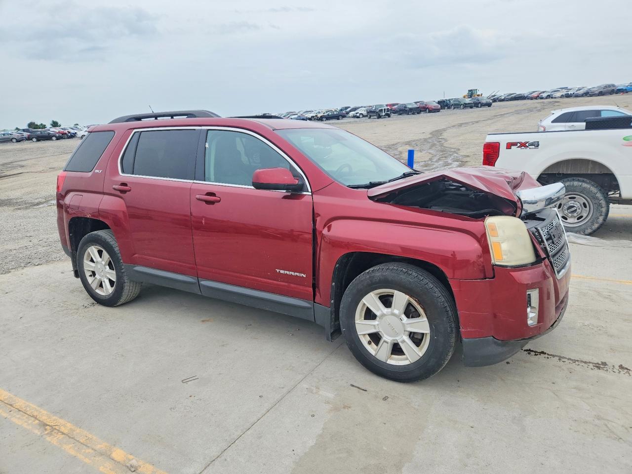 2012 Gmc Terrain Slt Maroon vin: 2GKFLVE57C6279997