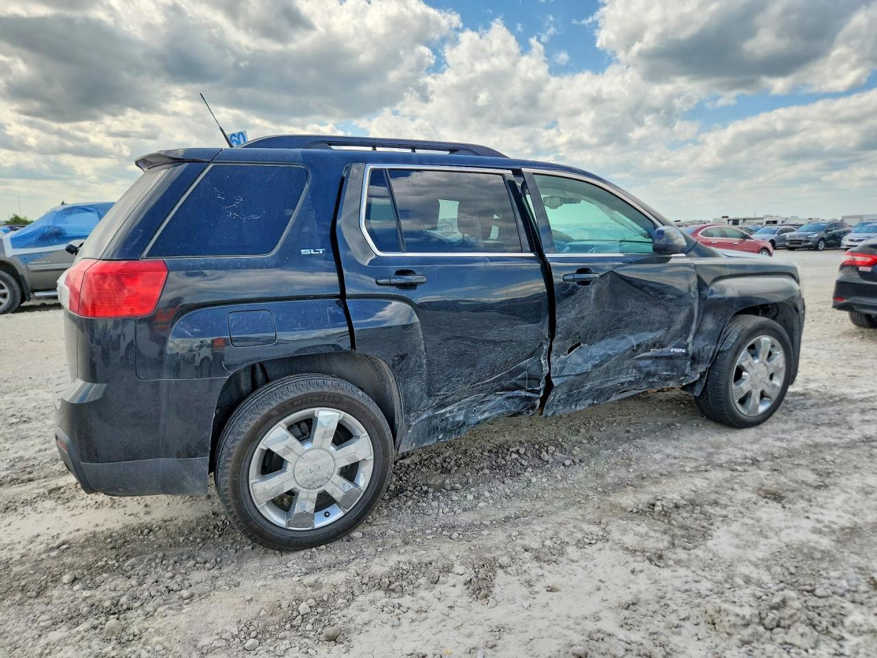 2012 Gmc Terrain Slt Black vin: 2GKFLVE58C6145113