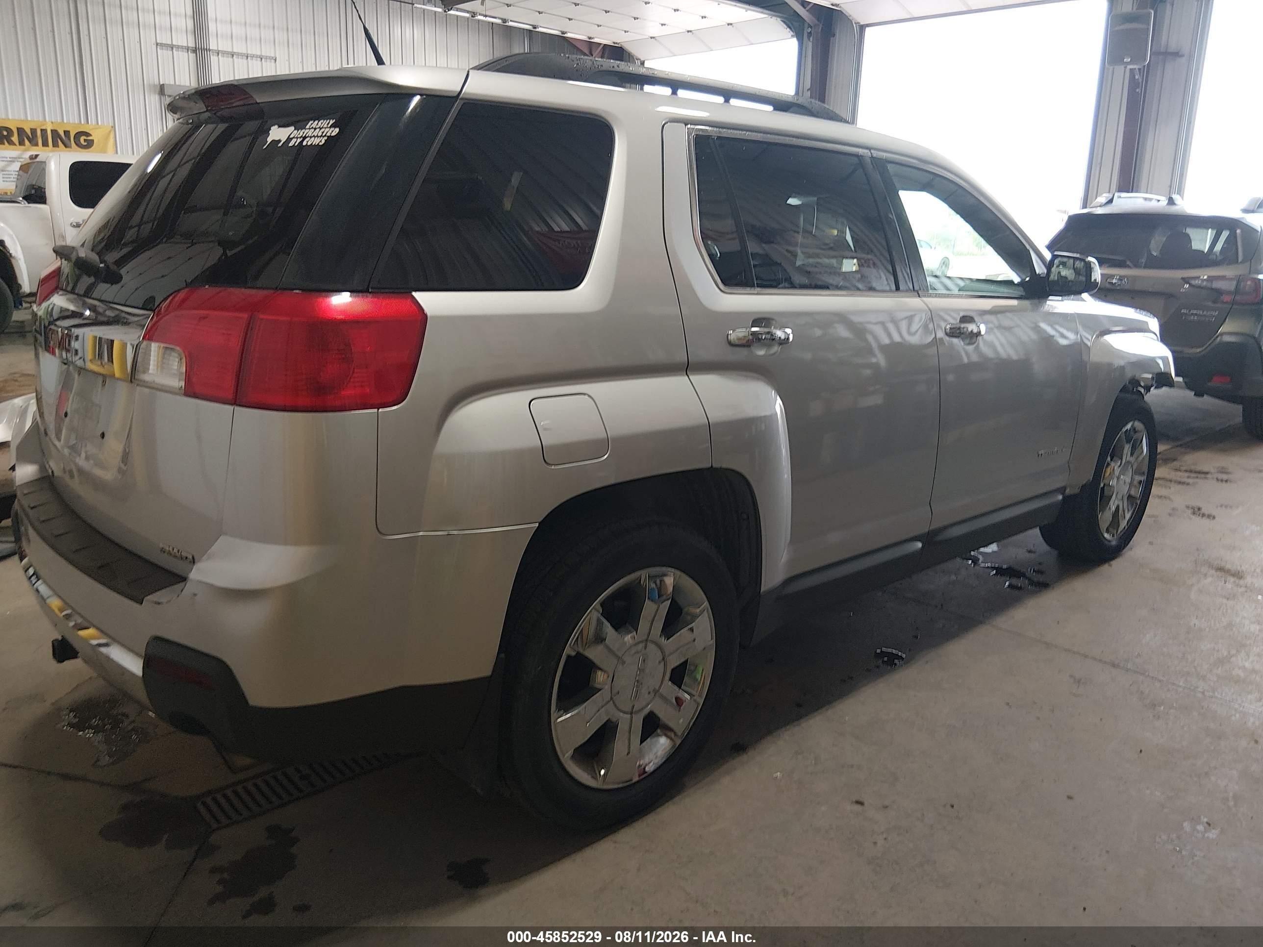 2012 Gmc Terrain Slt-1 Silver vin: 2GKFLVE59C6237878
