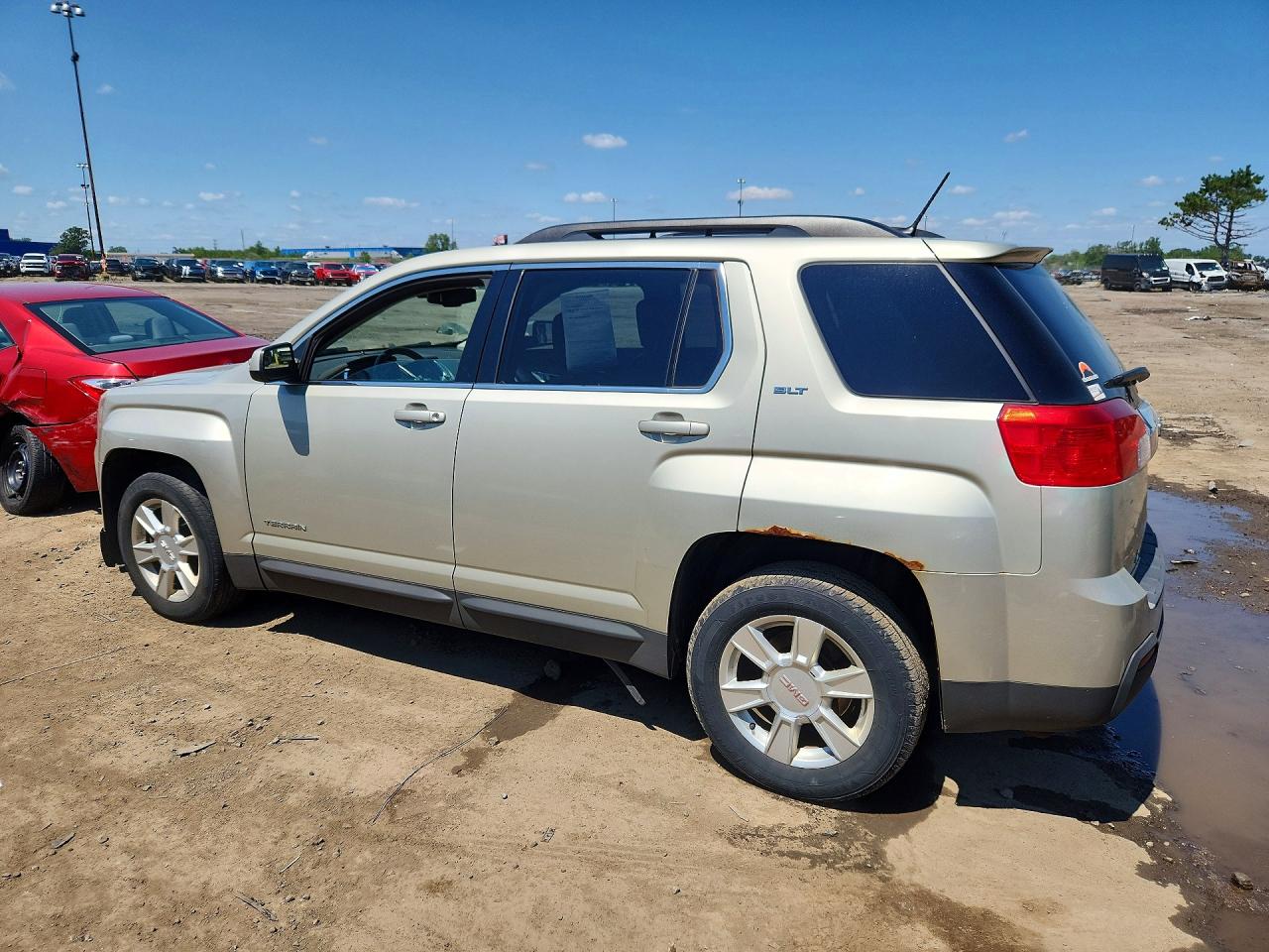 2013 Gmc Terrain Slt Beige vin: 2GKFLVEK0D6207126