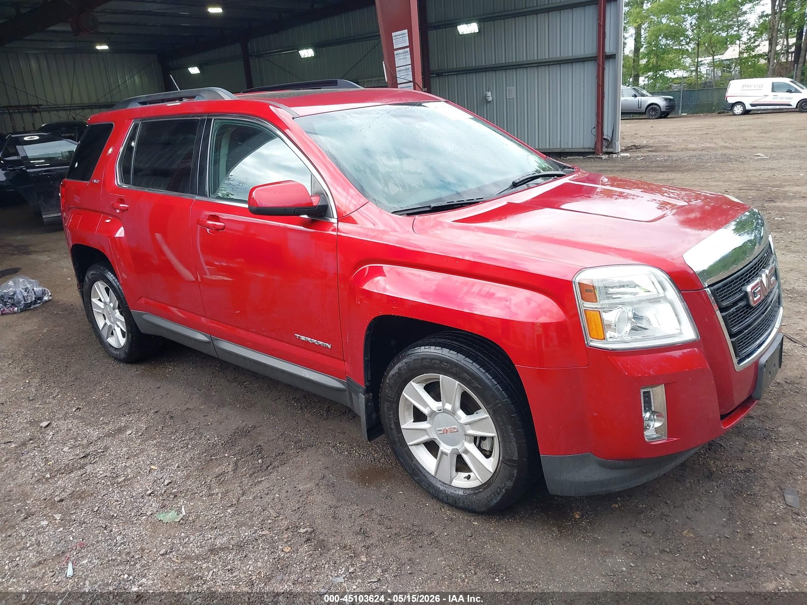 2013 Gmc Terrain Slt-1 Red vin: 2GKFLVEK0D6304391