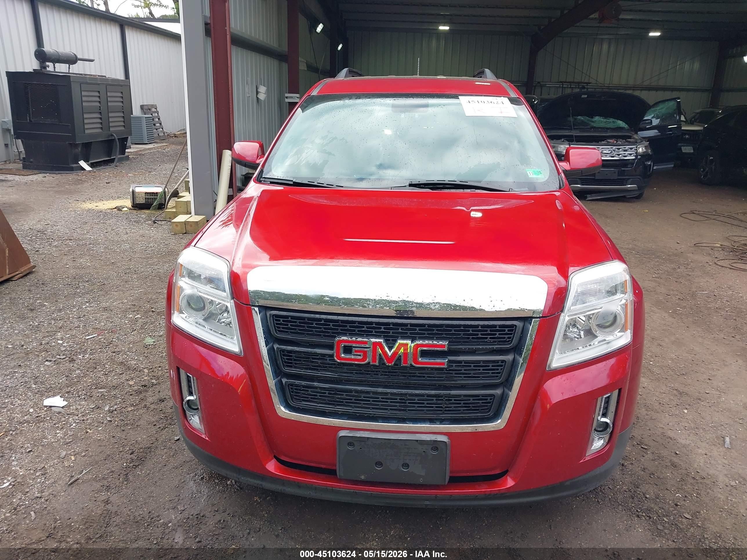 2013 Gmc Terrain Slt-1 Red vin: 2GKFLVEK0D6304391