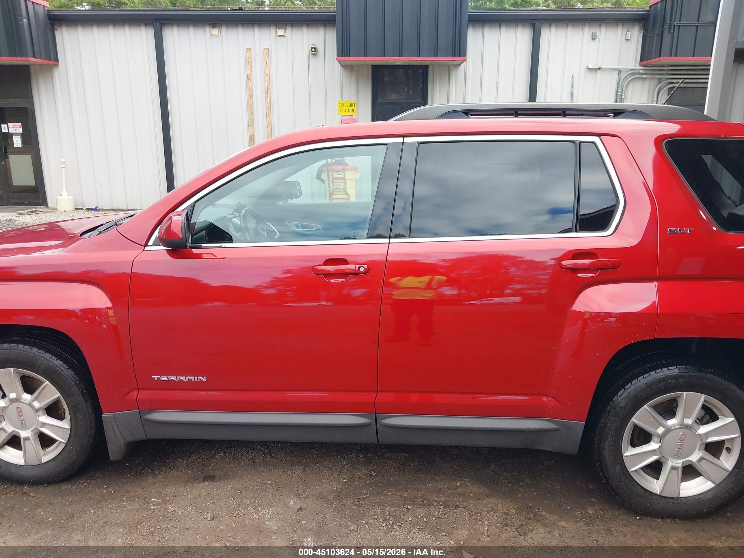 2013 Gmc Terrain Slt-1 Red vin: 2GKFLVEK0D6304391