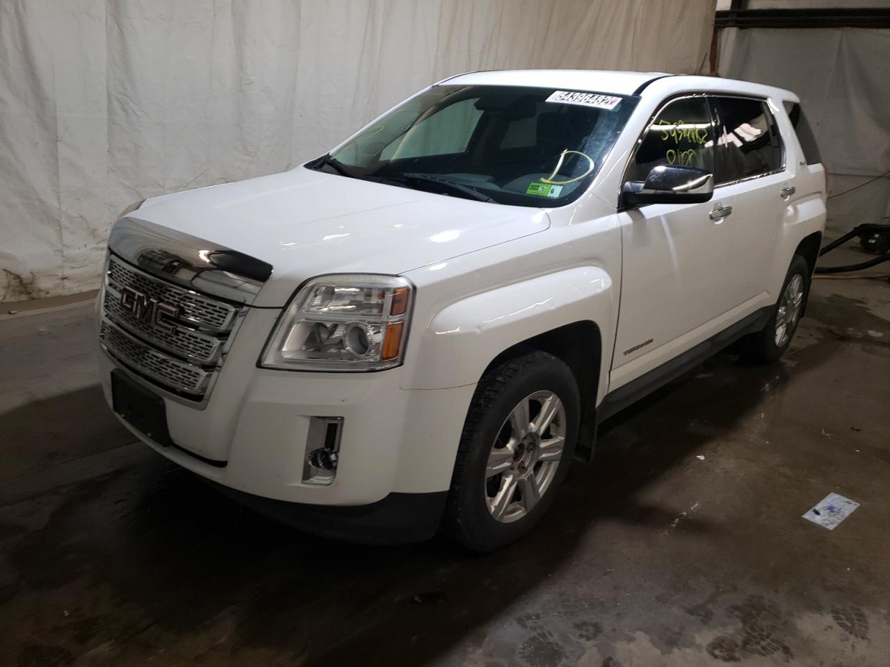 2015 Gmc Terrain Sle White vin: 2GKFLVEK0F6352380