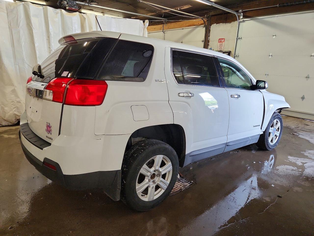 2015 Gmc Terrain Sle White vin: 2GKFLVEK0F6352380
