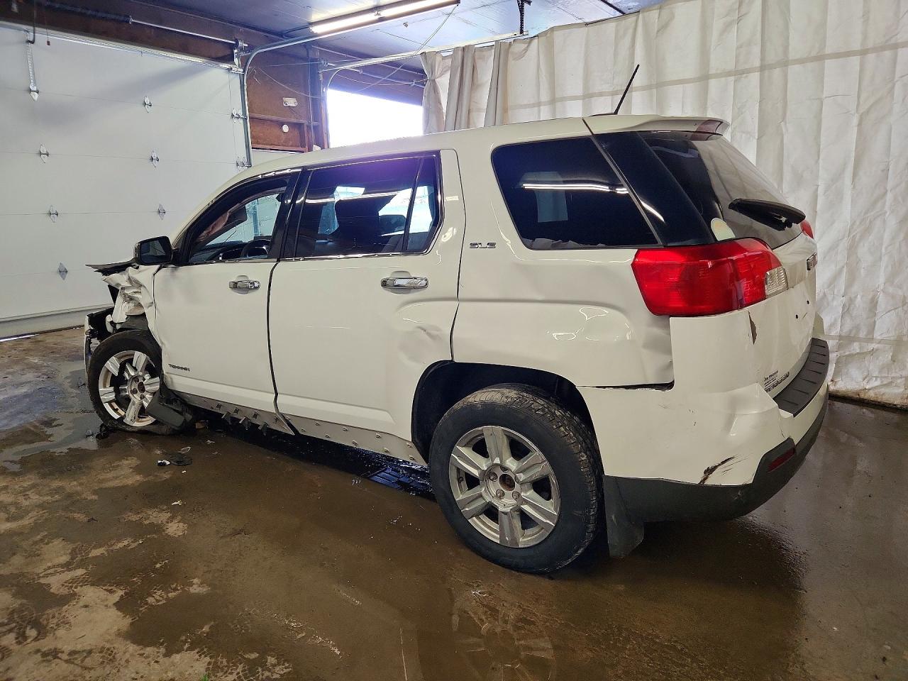 2015 Gmc Terrain Sle White vin: 2GKFLVEK0F6352380