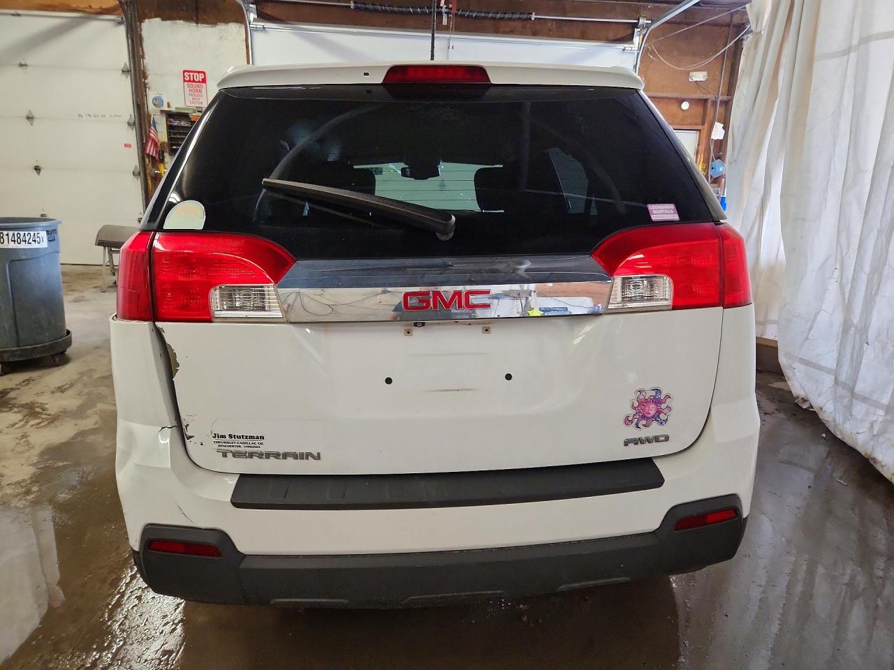 2015 Gmc Terrain Sle White vin: 2GKFLVEK0F6352380