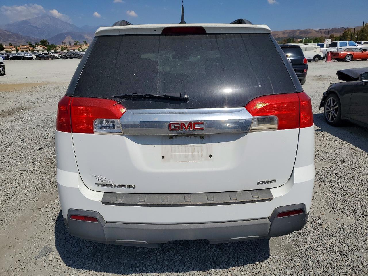 2013 Gmc Terrain Slt White vin: 2GKFLVEK1D6128354