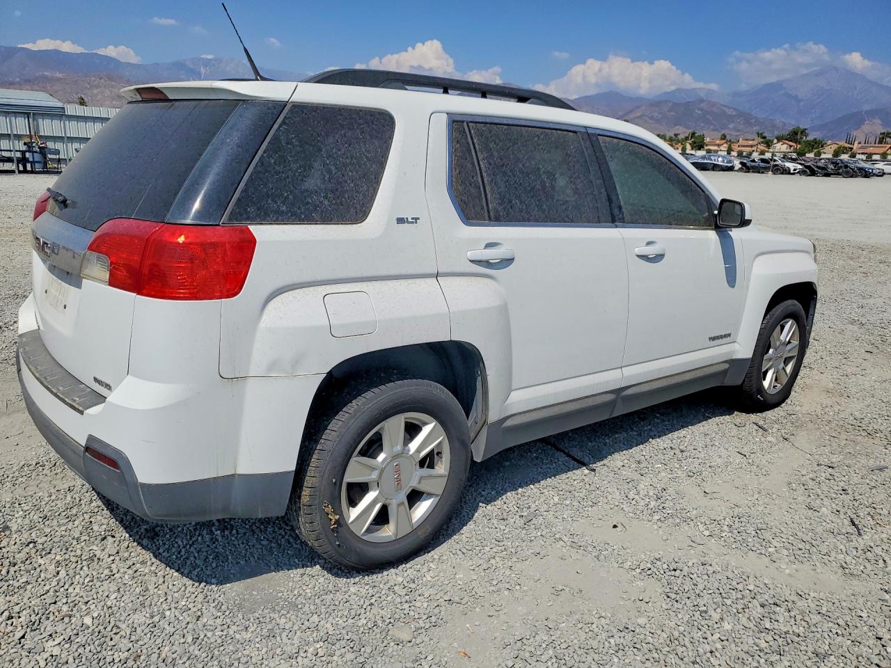 2013 Gmc Terrain Slt White vin: 2GKFLVEK1D6128354