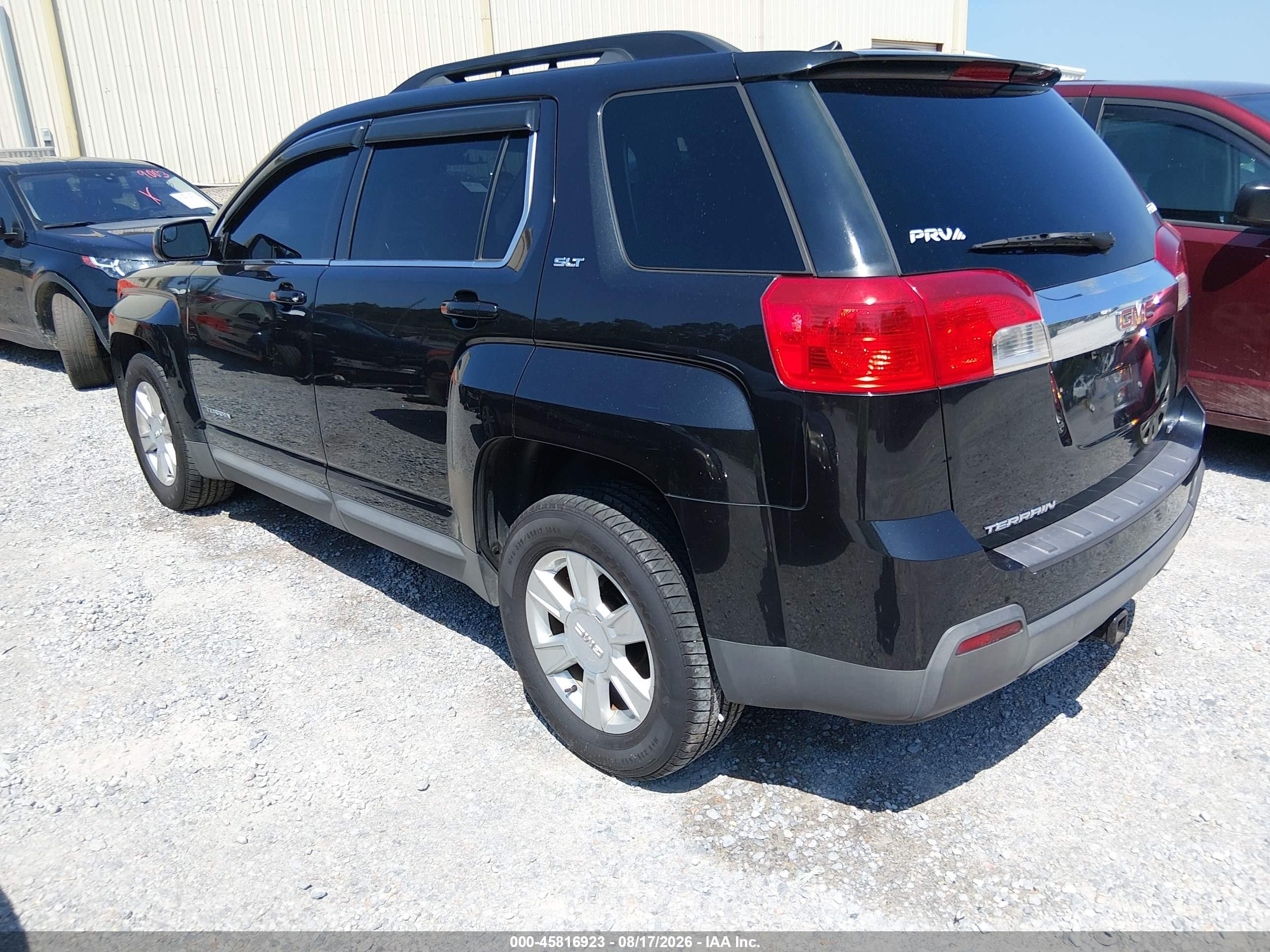 2013 Gmc Terrain Slt-1 Black vin: 2GKFLVEK1D6351784