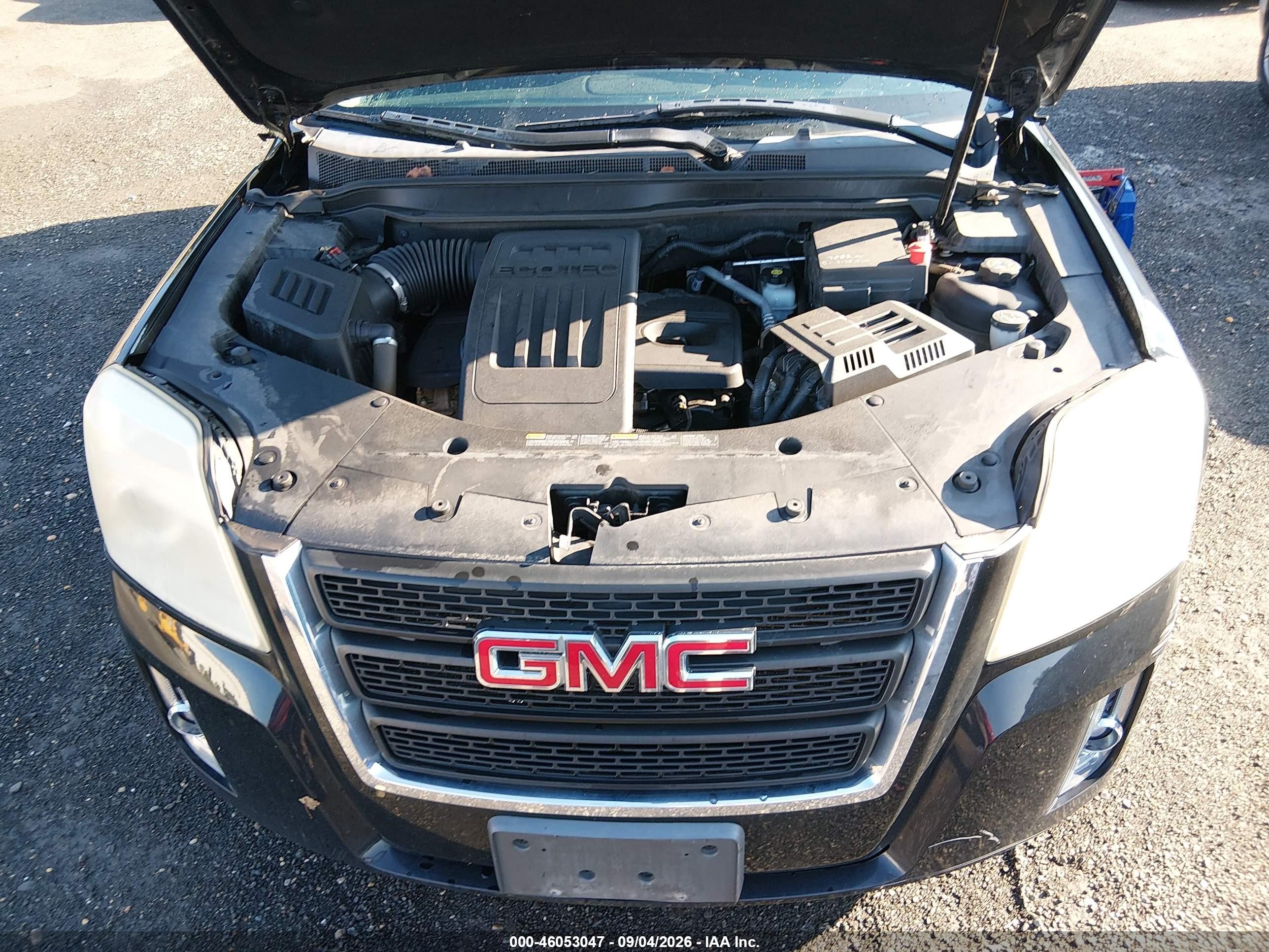 2014 Gmc Terrain Sle-1 Black vin: 2GKFLVEK1E6178043