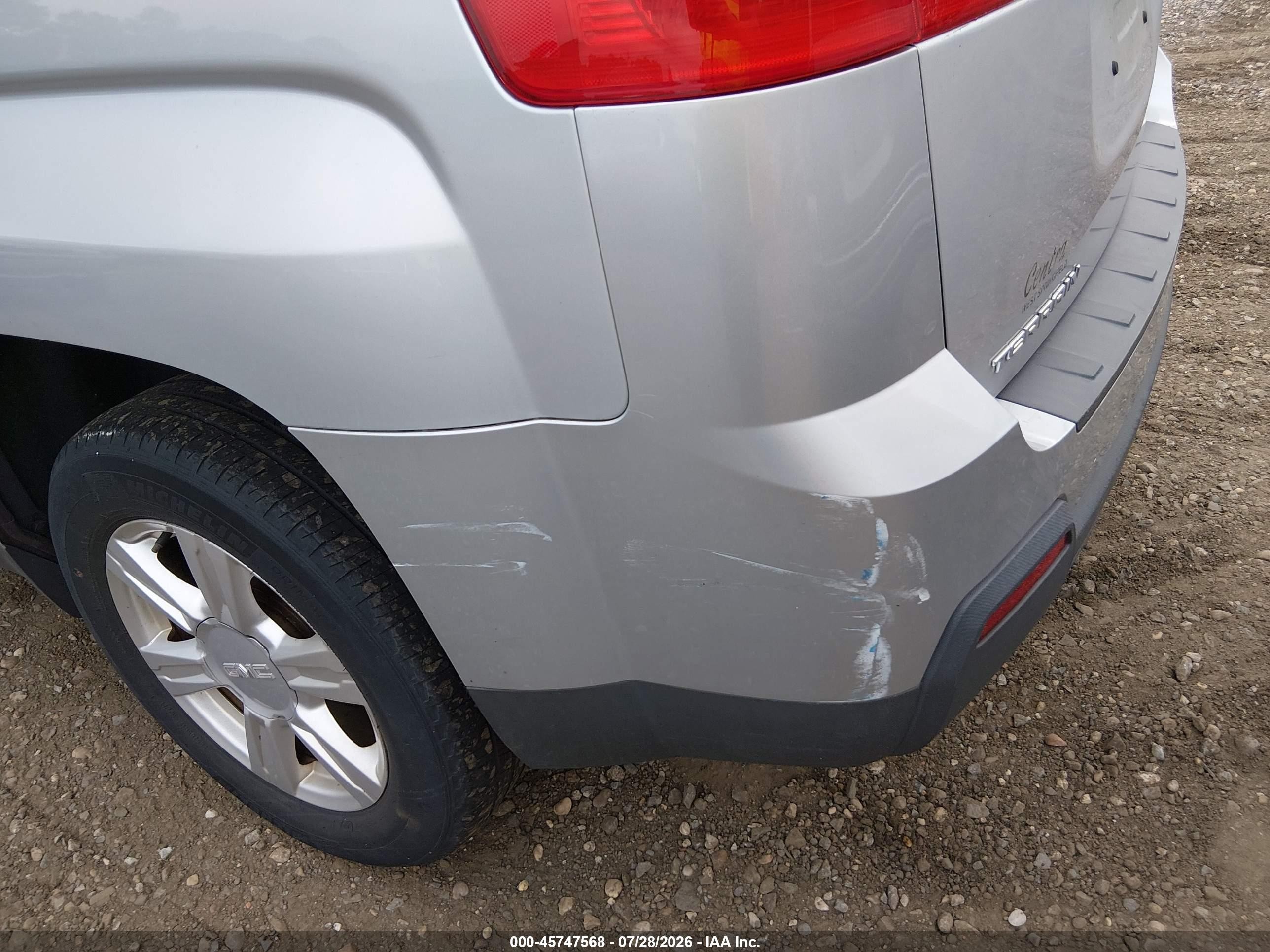 2015 Gmc Terrain Sle-1 Серый vin: 2GKFLVEK1F6304354