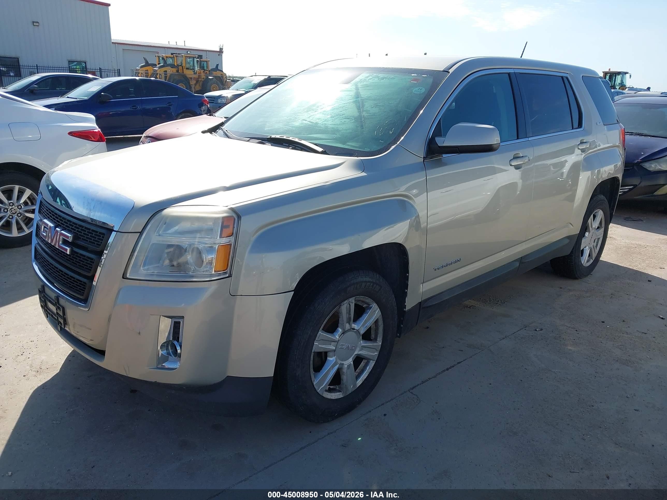 2015 Gmc Terrain Sle-1 Beige vin: 2GKFLVEK1F6332591