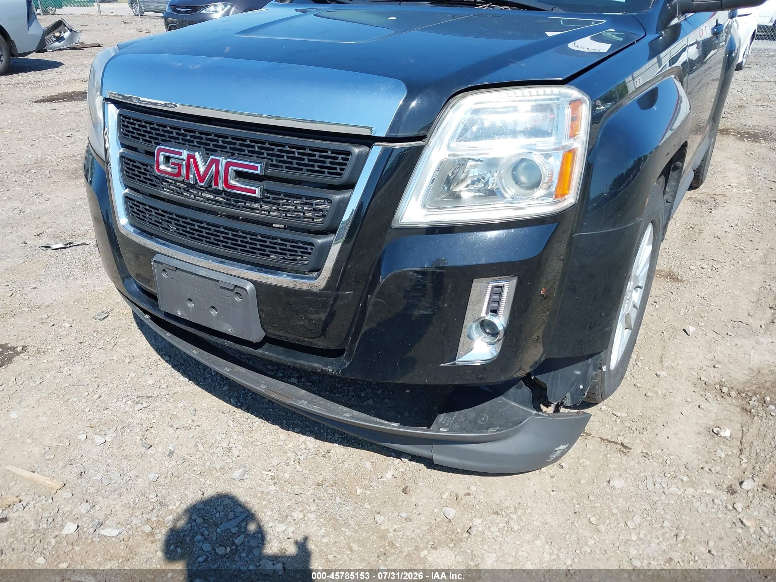 2013 Gmc Terrain Slt-1 Black vin: 2GKFLVEK2D6175697