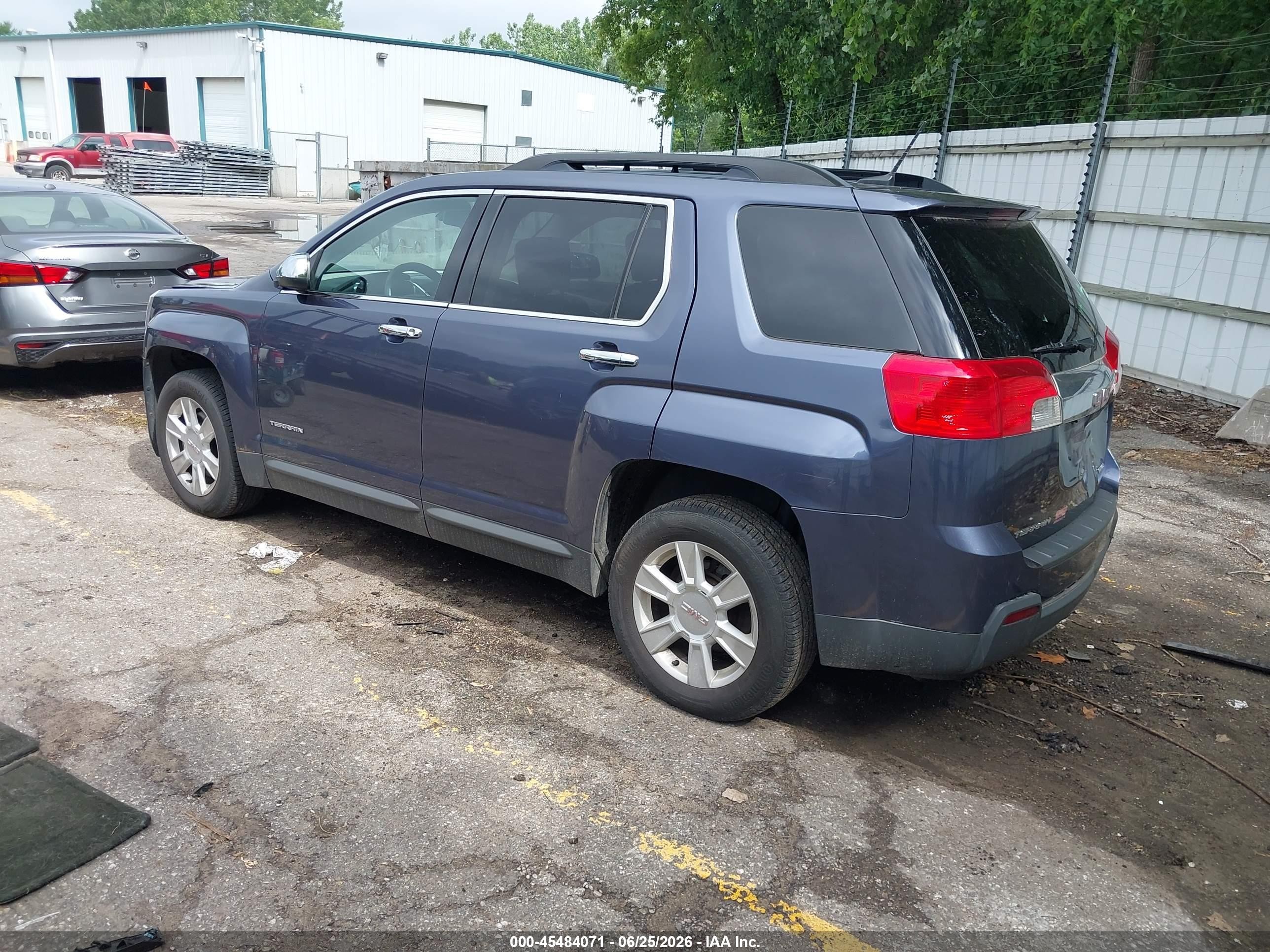 2013 Gmc Terrain Slt-1 Blue vin: 2GKFLVEK2D6180804