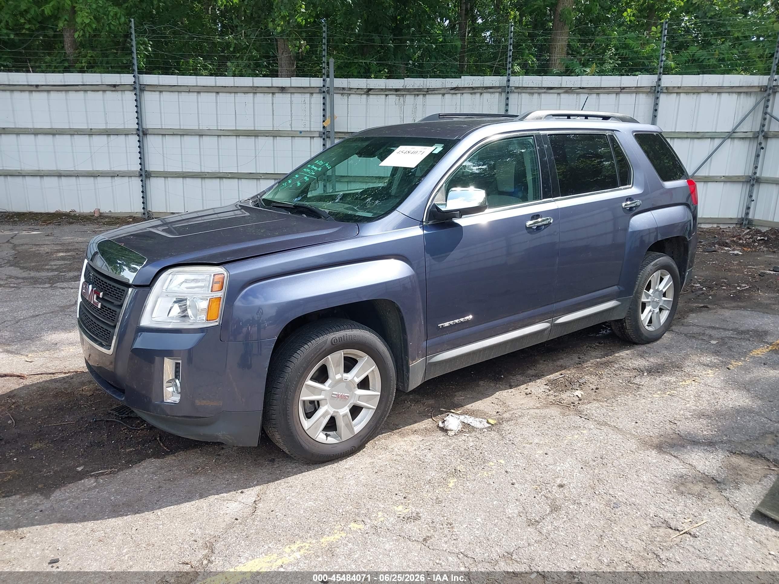 2013 Gmc Terrain Slt-1 Blue vin: 2GKFLVEK2D6180804