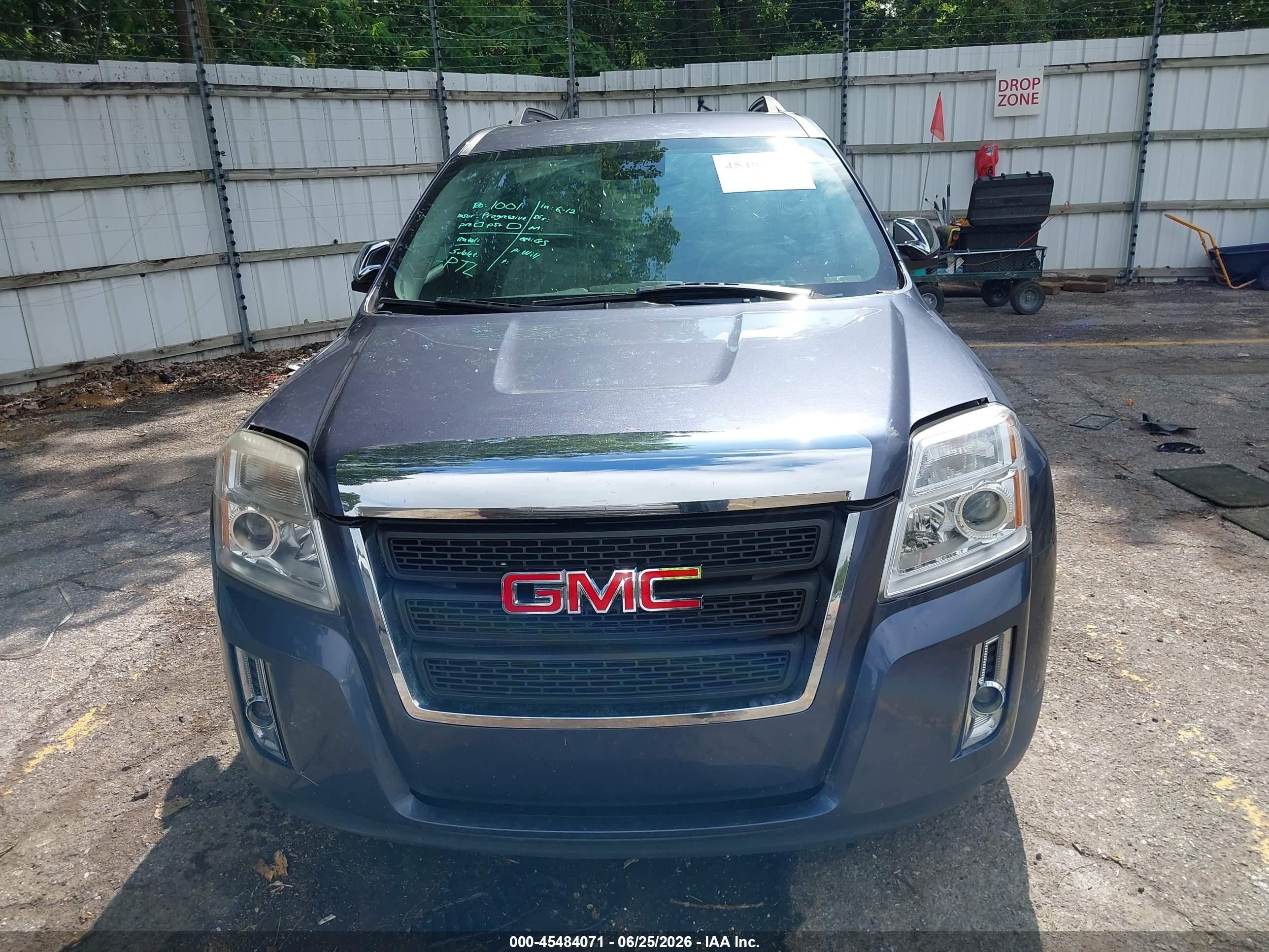 2013 Gmc Terrain Slt-1 Blue vin: 2GKFLVEK2D6180804