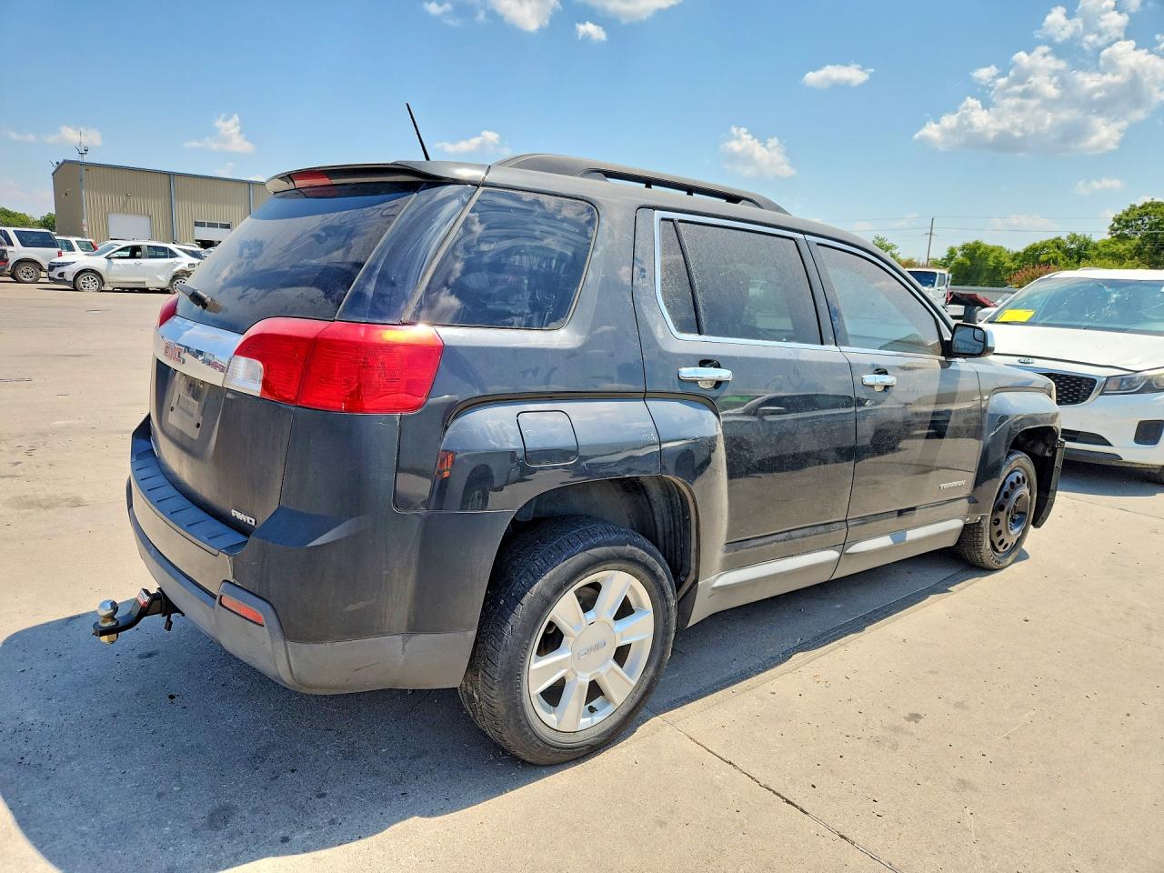 2013 Gmc Terrain Slt Черный vin: 2GKFLVEK2D6309771
