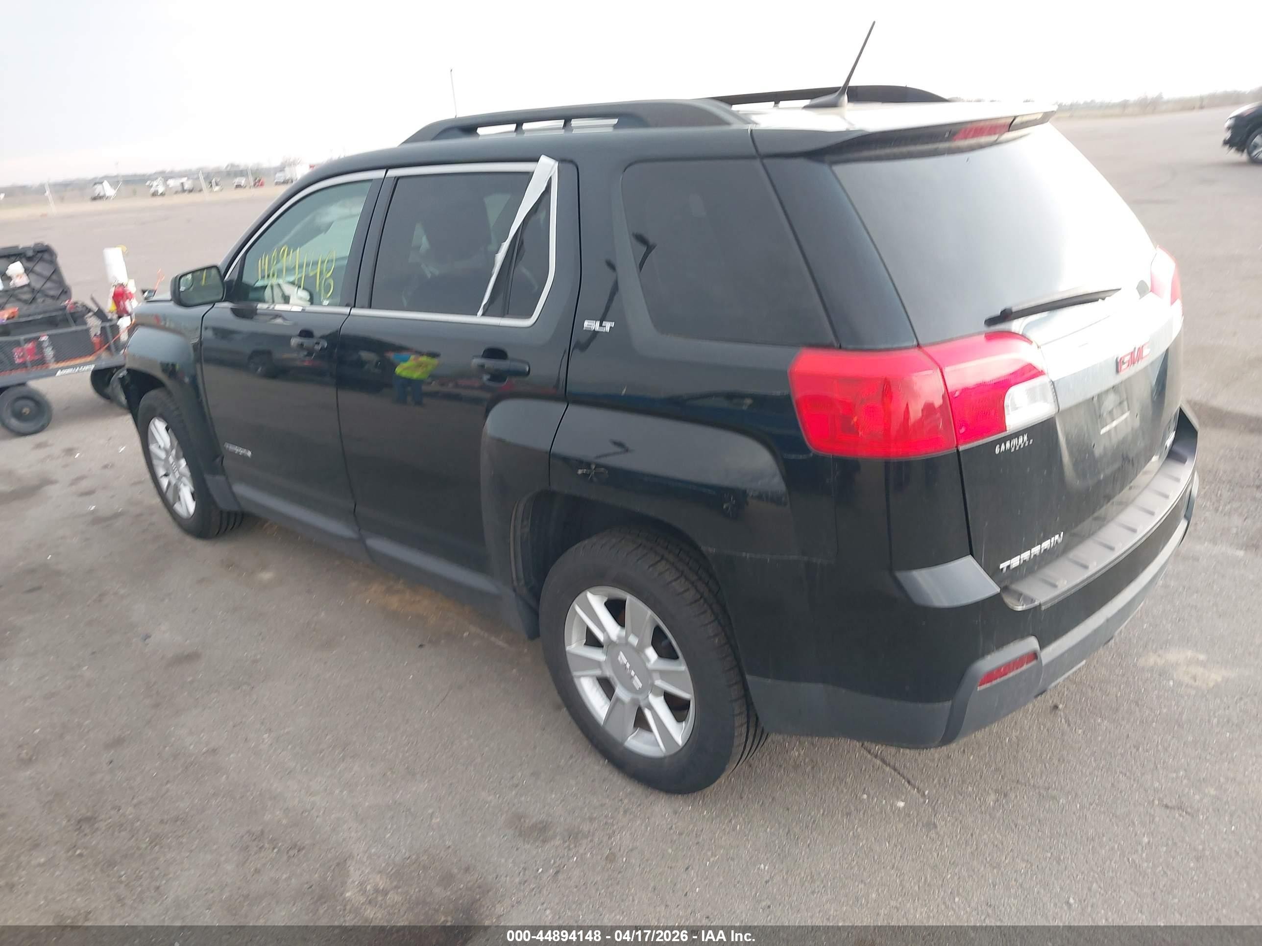 2013 Gmc Terrain Slt-1 Черный vin: 2GKFLVEK2D6387919