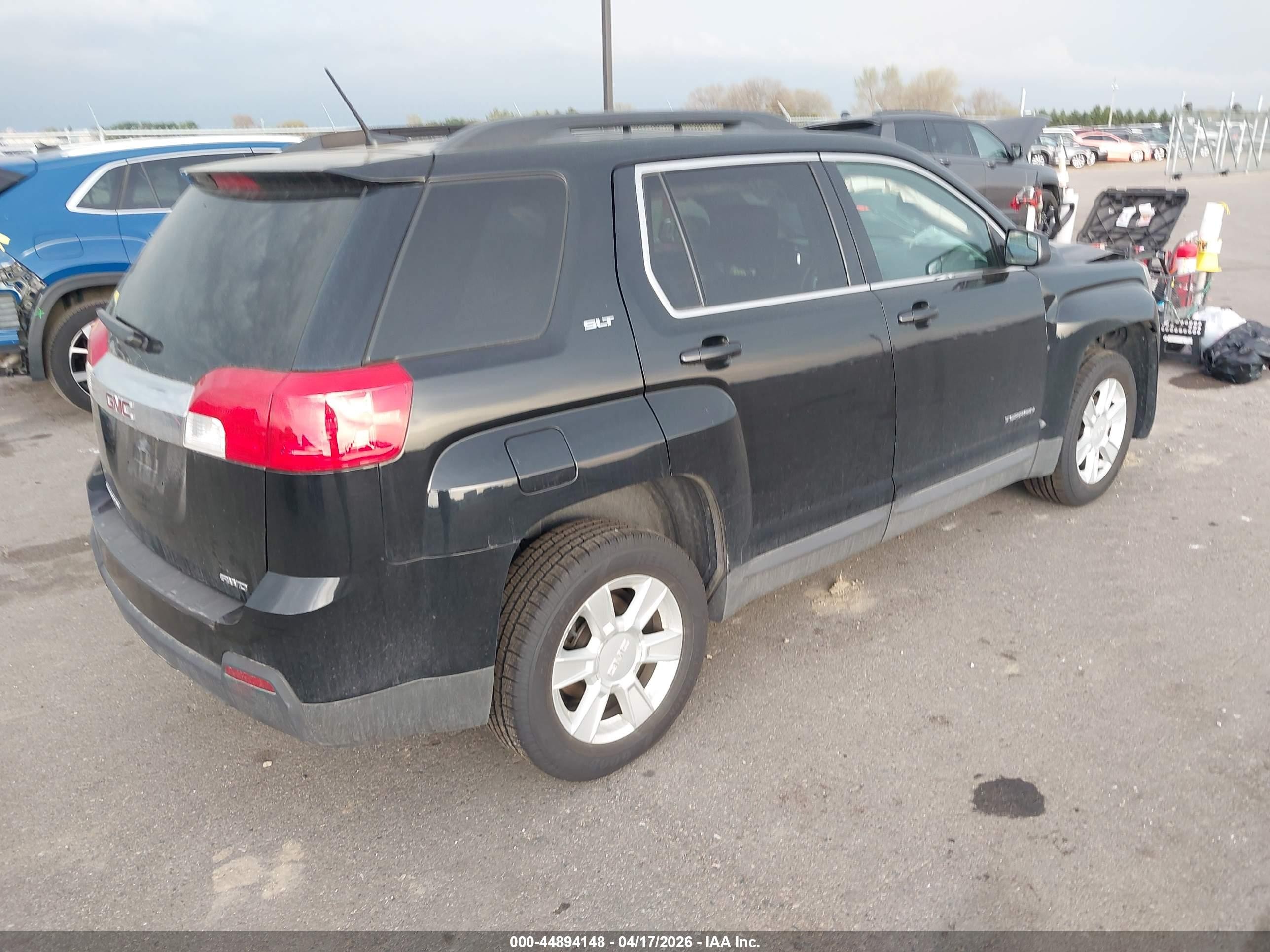 2013 Gmc Terrain Slt-1 Черный vin: 2GKFLVEK2D6387919