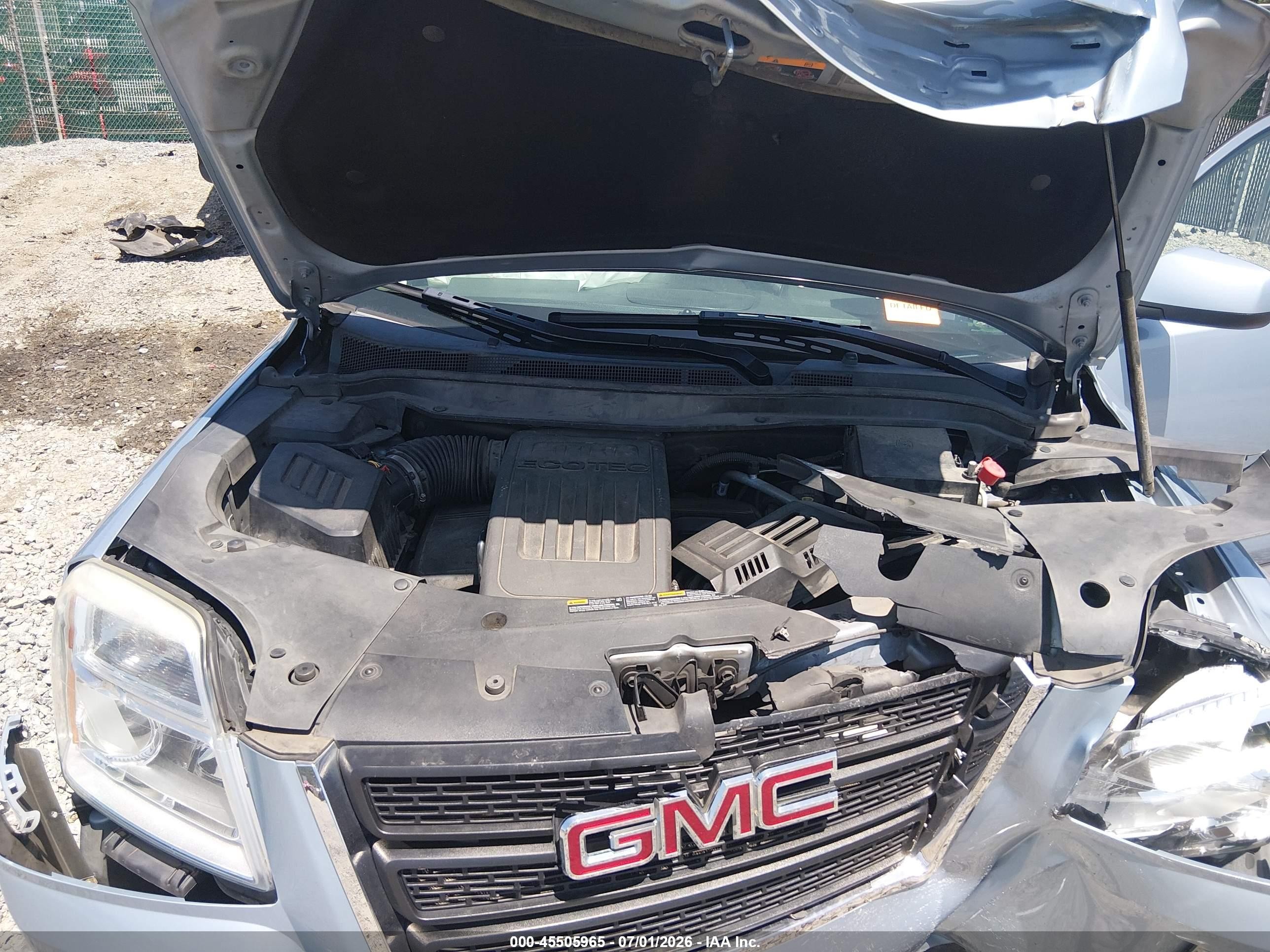 2014 Gmc Terrain Sle-1 Light Blue vin: 2GKFLVEK2E6282606