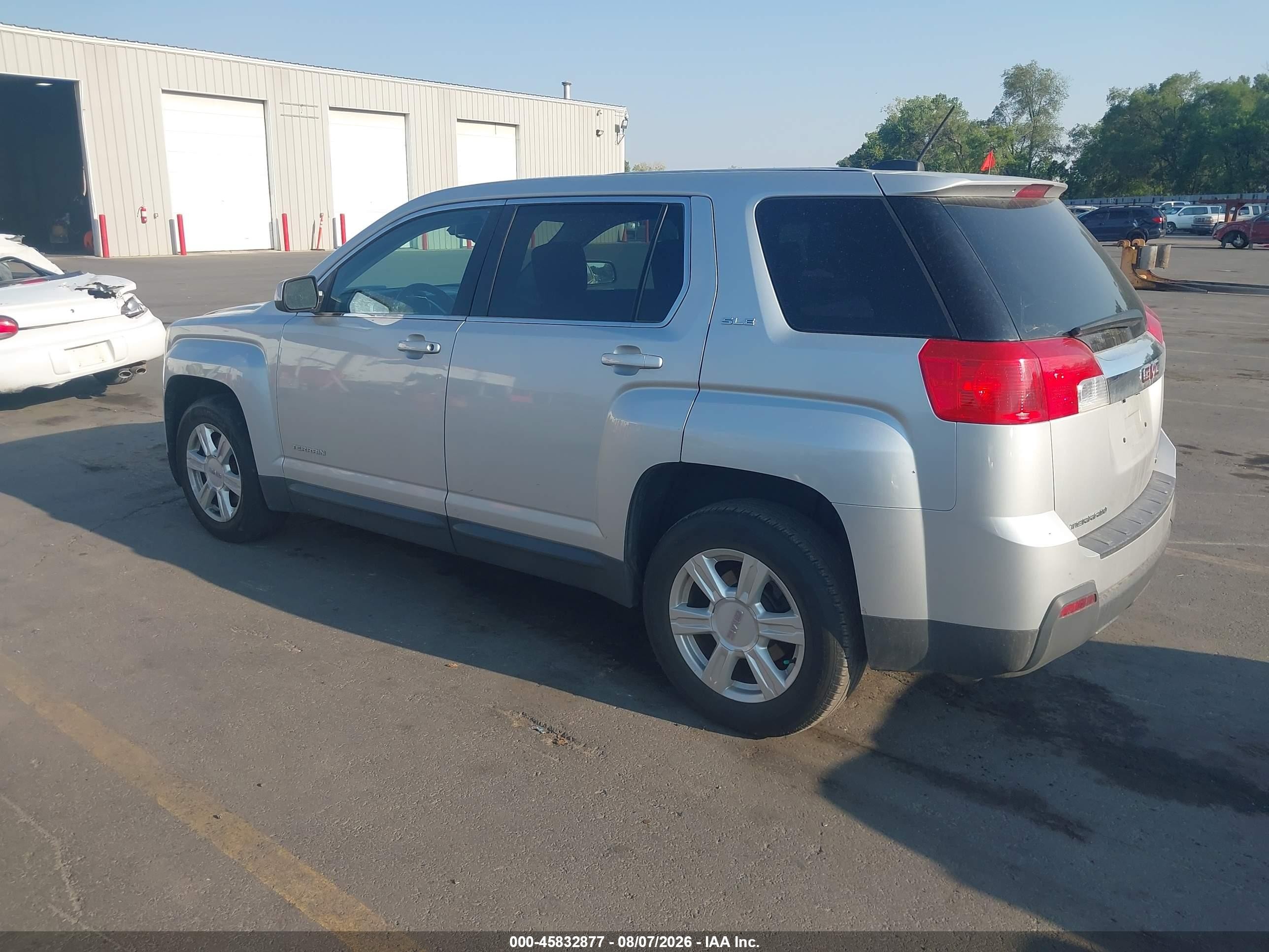 2015 Gmc Terrain Sle-1 Серебряный vin: 2GKFLVEK2F6122520