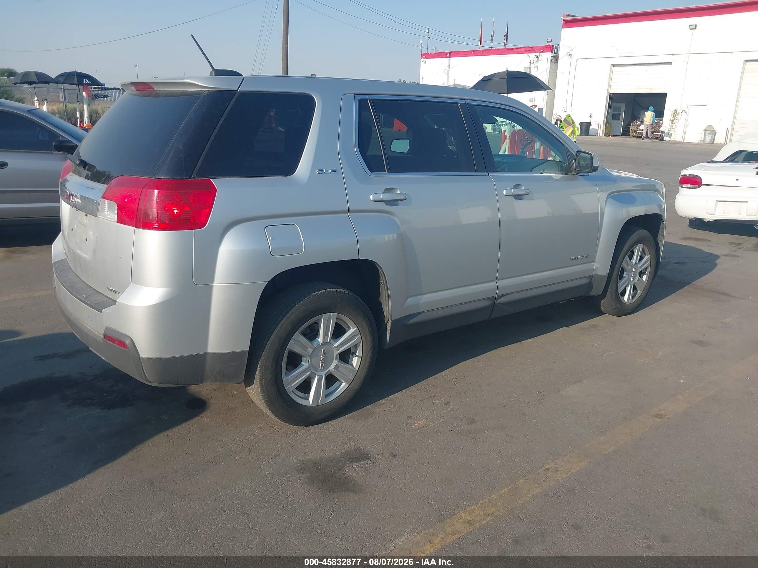 2015 Gmc Terrain Sle-1 Серебряный vin: 2GKFLVEK2F6122520