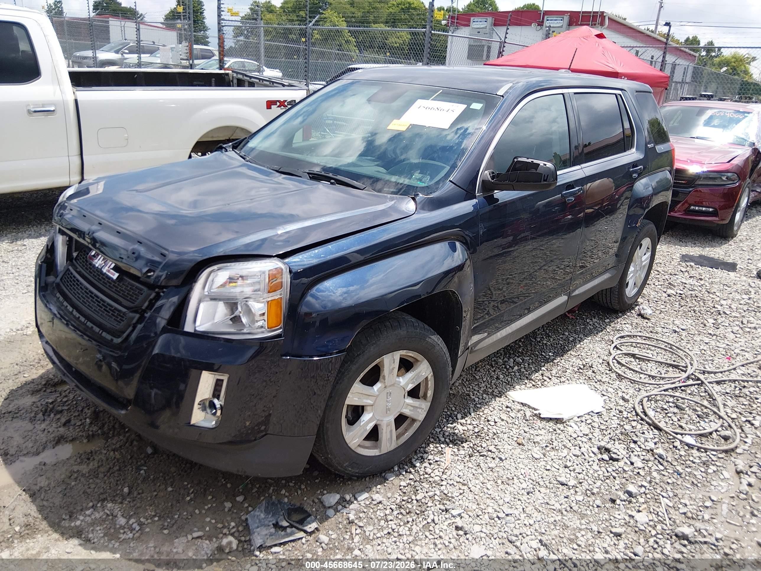 2015 Gmc Terrain Sle-1 Blue vin: 2GKFLVEK2F6152245