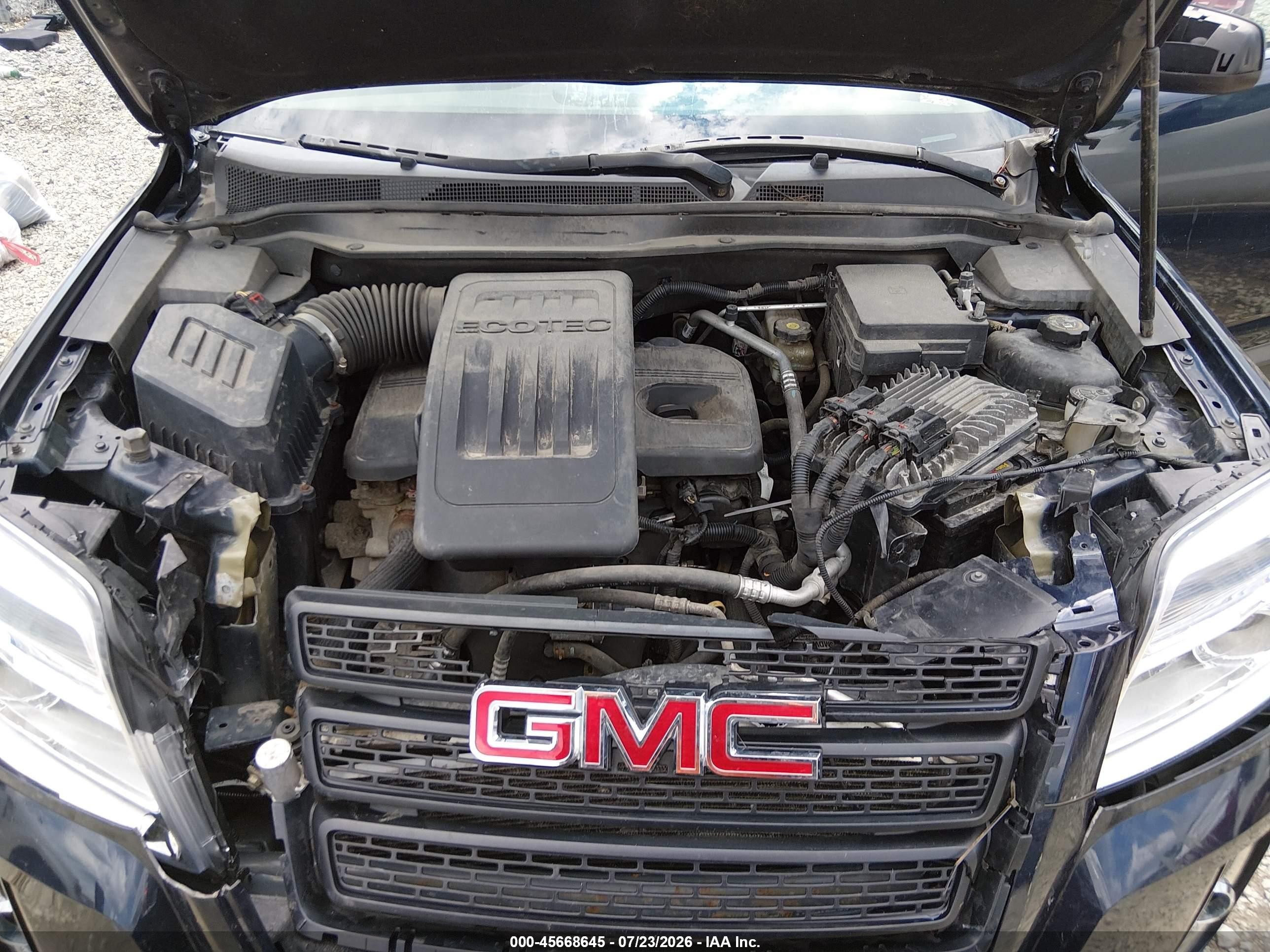 2015 Gmc Terrain Sle-1 Blue vin: 2GKFLVEK2F6152245