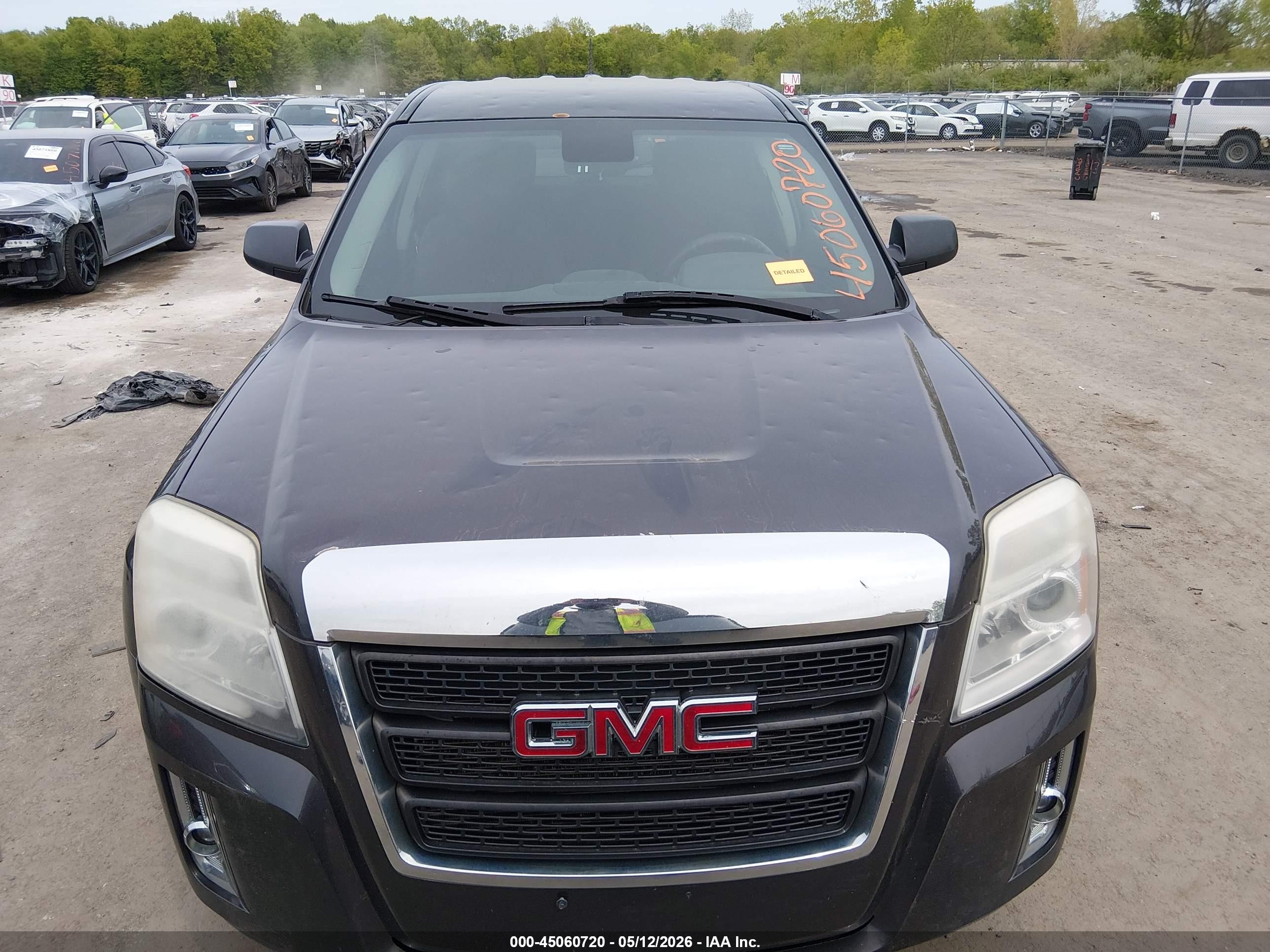 2015 Gmc Terrain Sle-1 Gray vin: 2GKFLVEK2F6201072