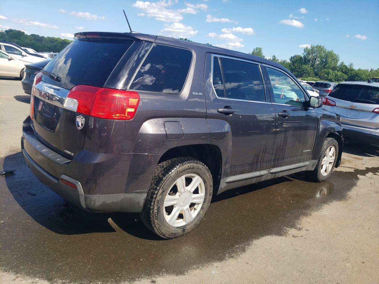 2015 Gmc Terrain Sle Gray vin: 2GKFLVEK2F6341395