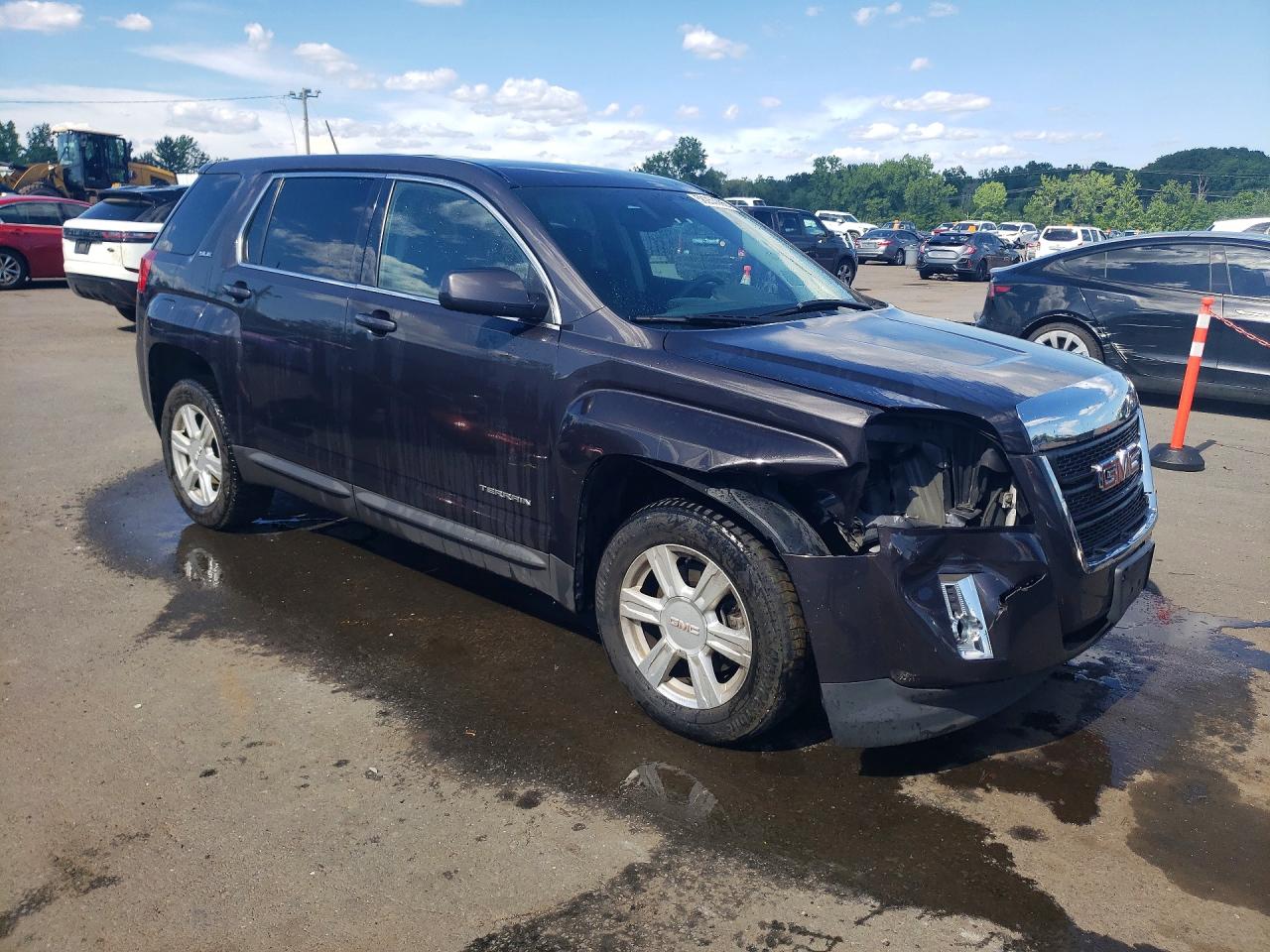 2015 Gmc Terrain Sle Gray vin: 2GKFLVEK2F6341395
